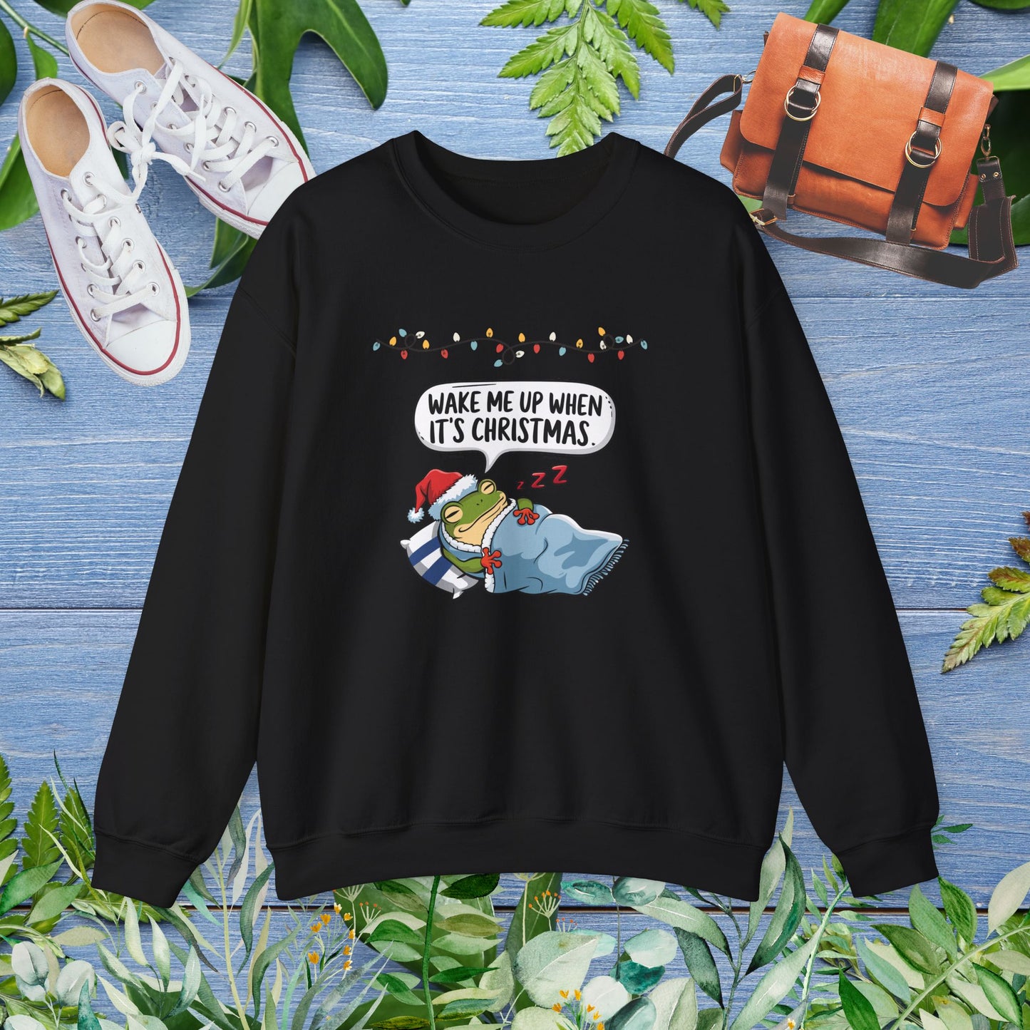 Wake Me Up When It's Christmas Unisex Sweatshirt - furevermama