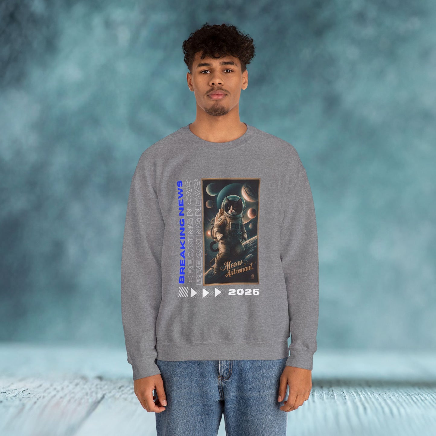 Astronaut Breaking News Unisex Sweatshirt - furevermama
