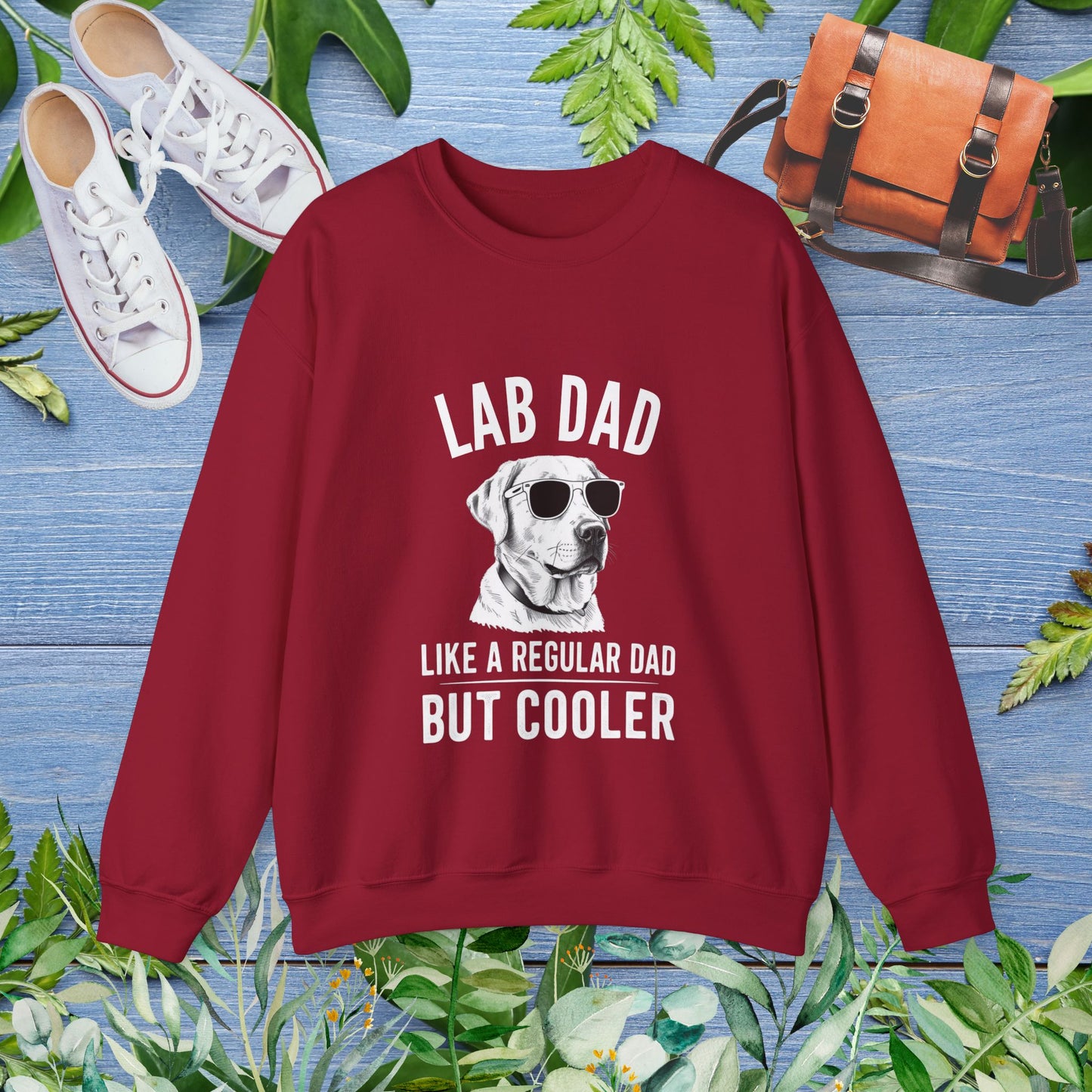 Labrador Retriever Unisex Crewneck Sweatshirt for Dog Lover - furevermama