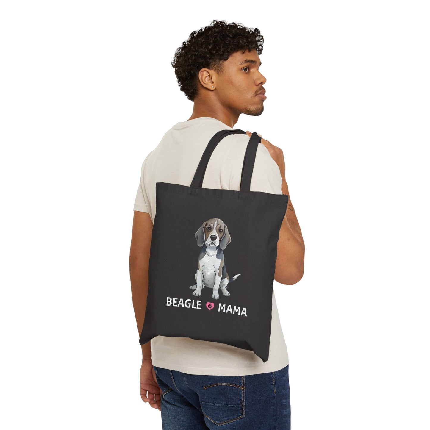 Tote Bag - Beagle Loves Mama - furevermama