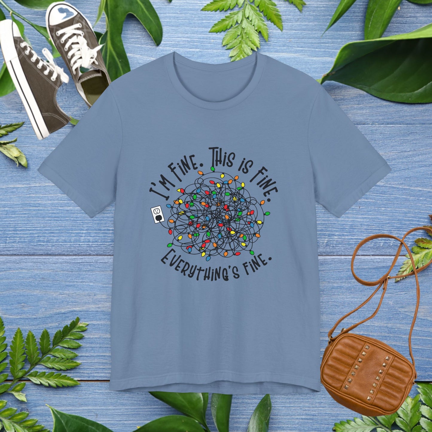 I Am Fine Unisex Short Sleeve T-Shirt - furevermama