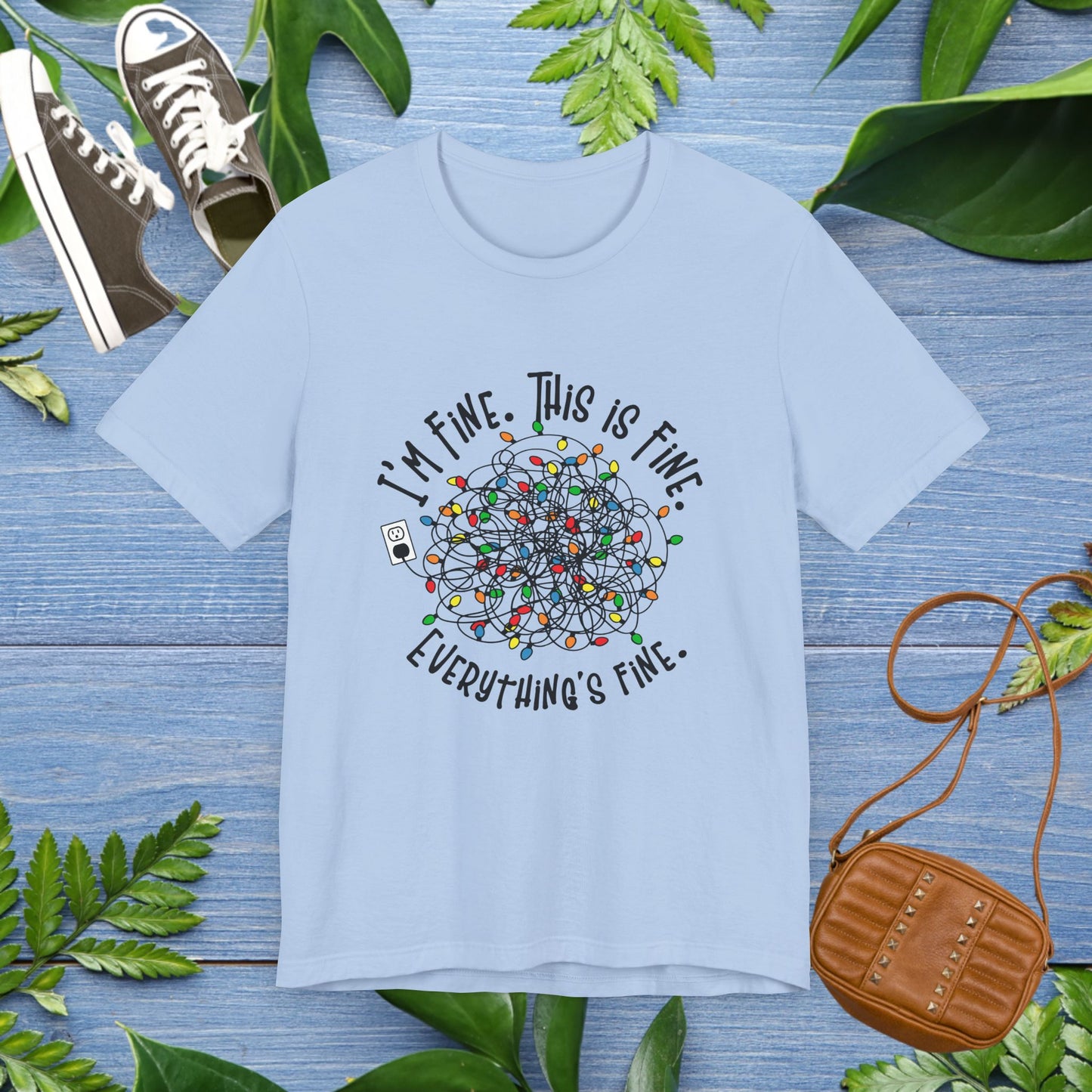 I Am Fine Unisex Short Sleeve T-Shirt - furevermama