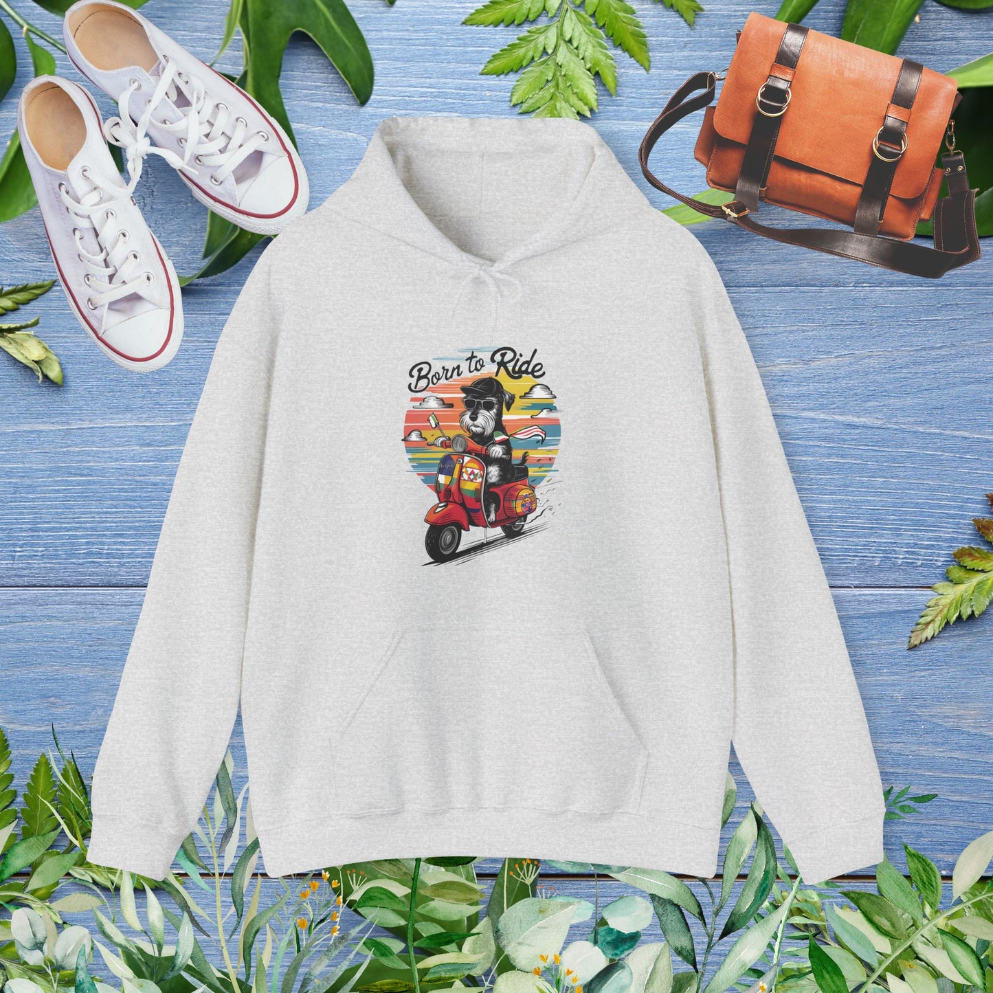 Born To Ride Dog Lover Hoodie - furevermama