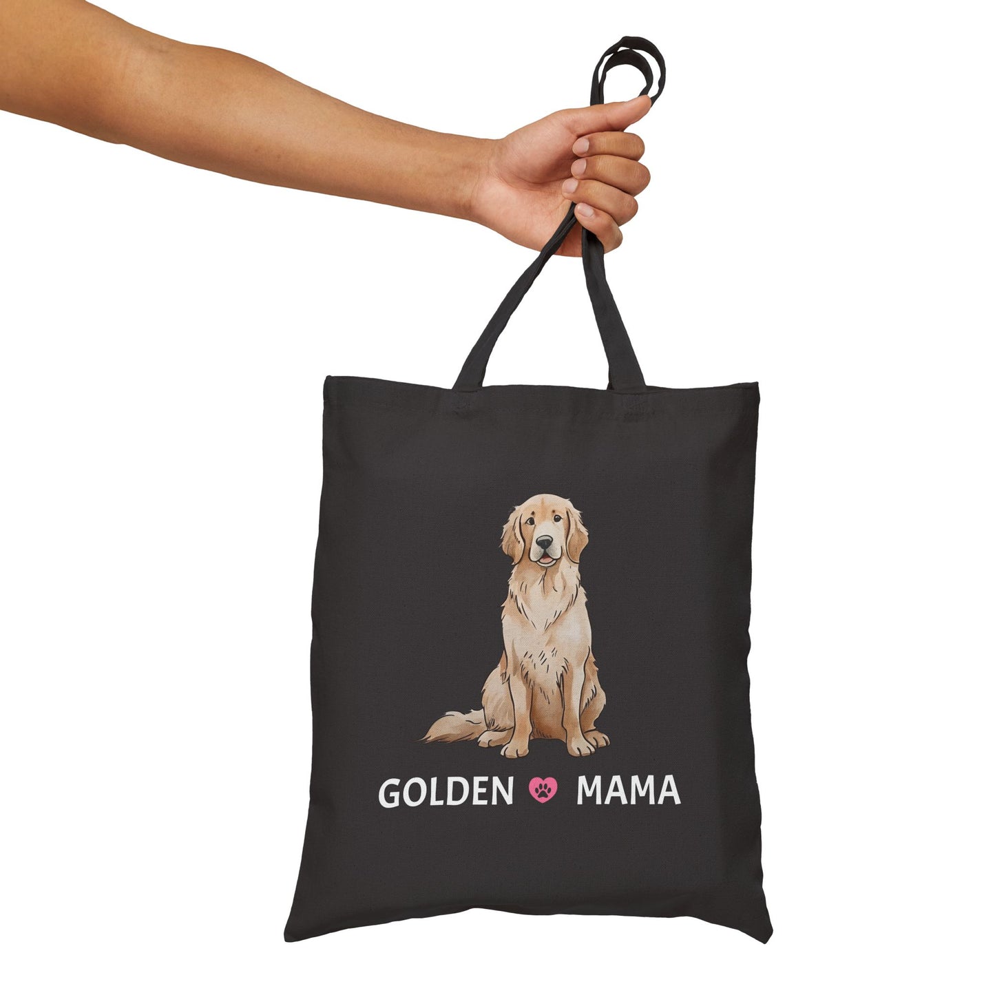 Tote Bag - Golden Retriever 'Golden Loves Mama' - furevermama