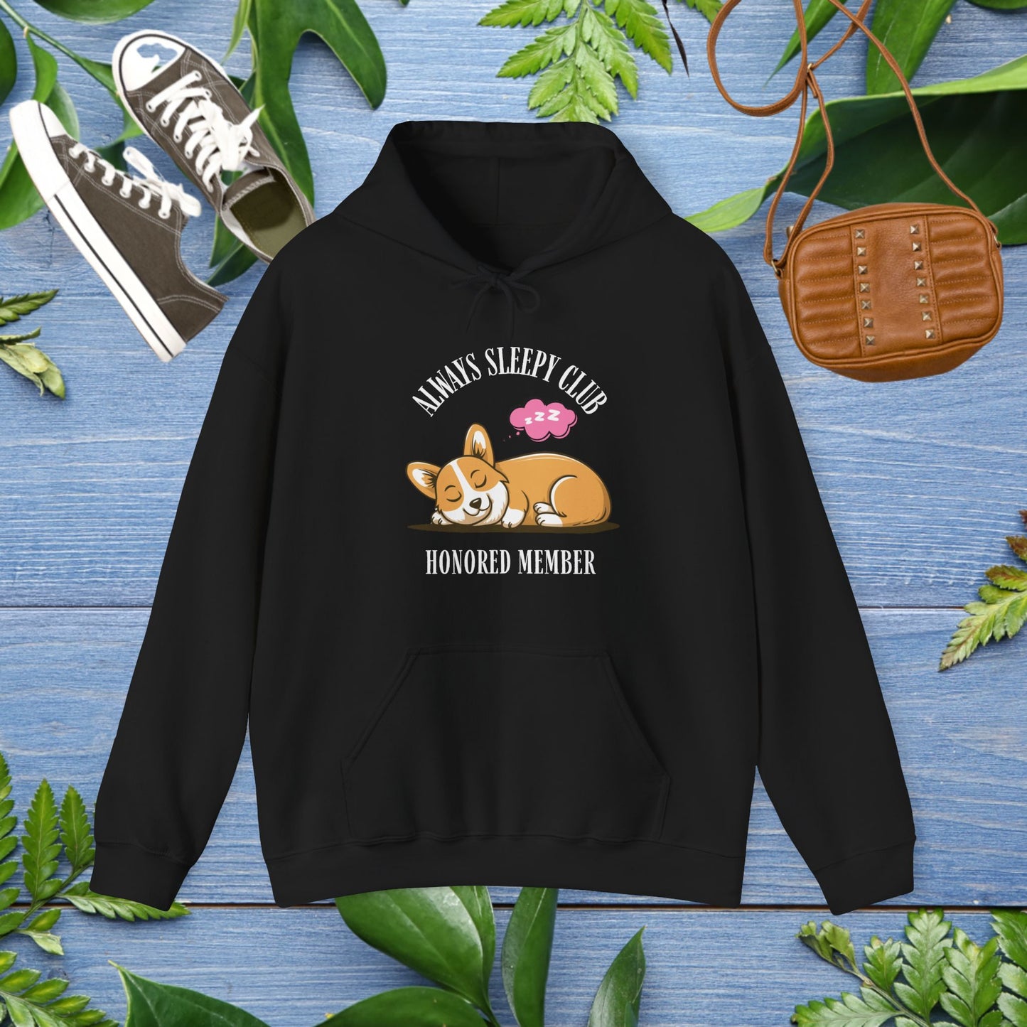 Always Sleepy Club Honored Member Unisex Hoodies - furevermama