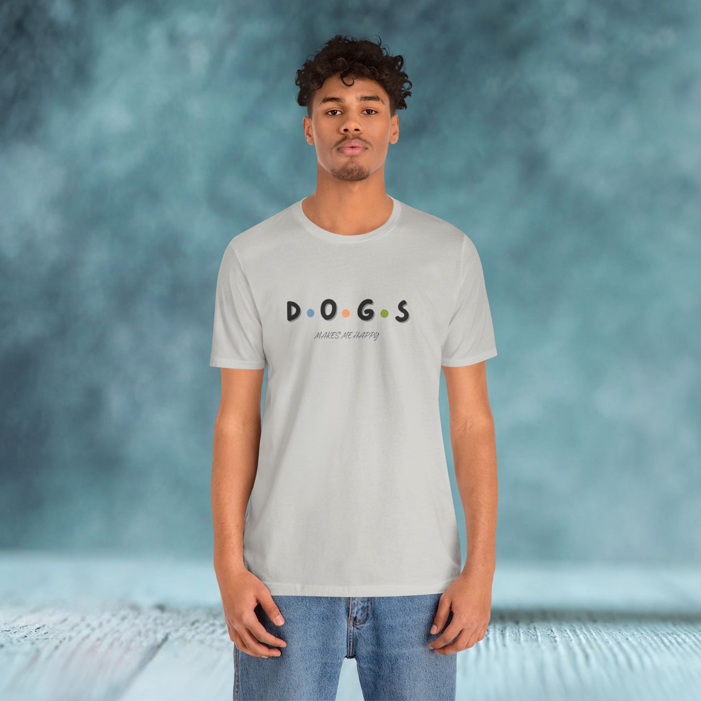 Dogs Make Me Happy T-Shirt - furevermama