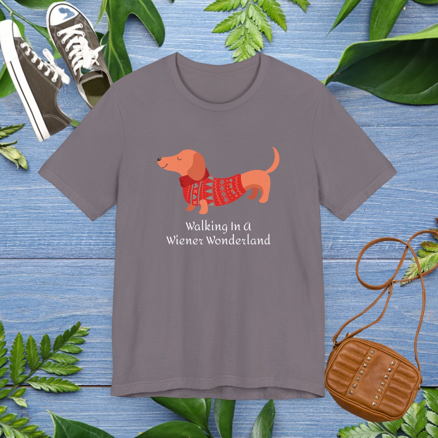 Walking Dachshund T-Shirt - furevermama