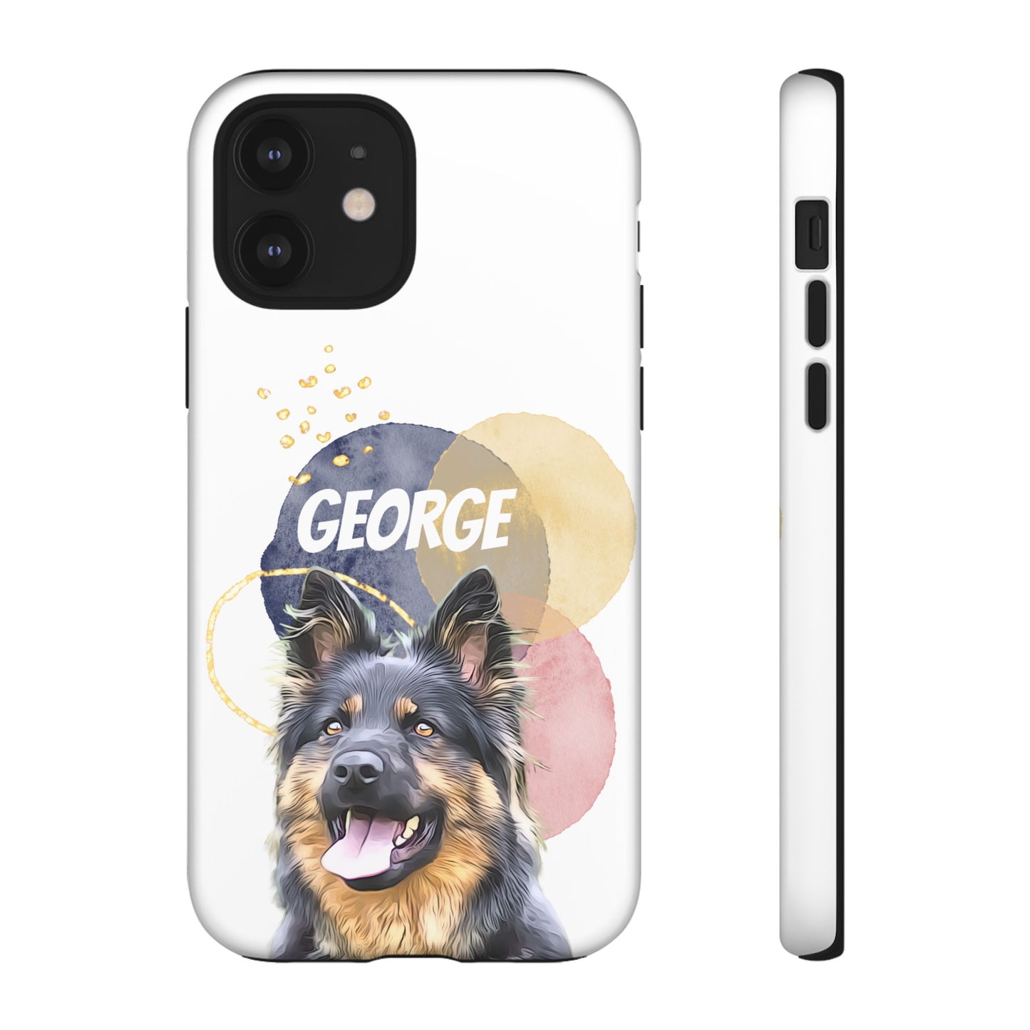 Custom Pet Portrait Phone Case, Watercolor Edition - furevermama