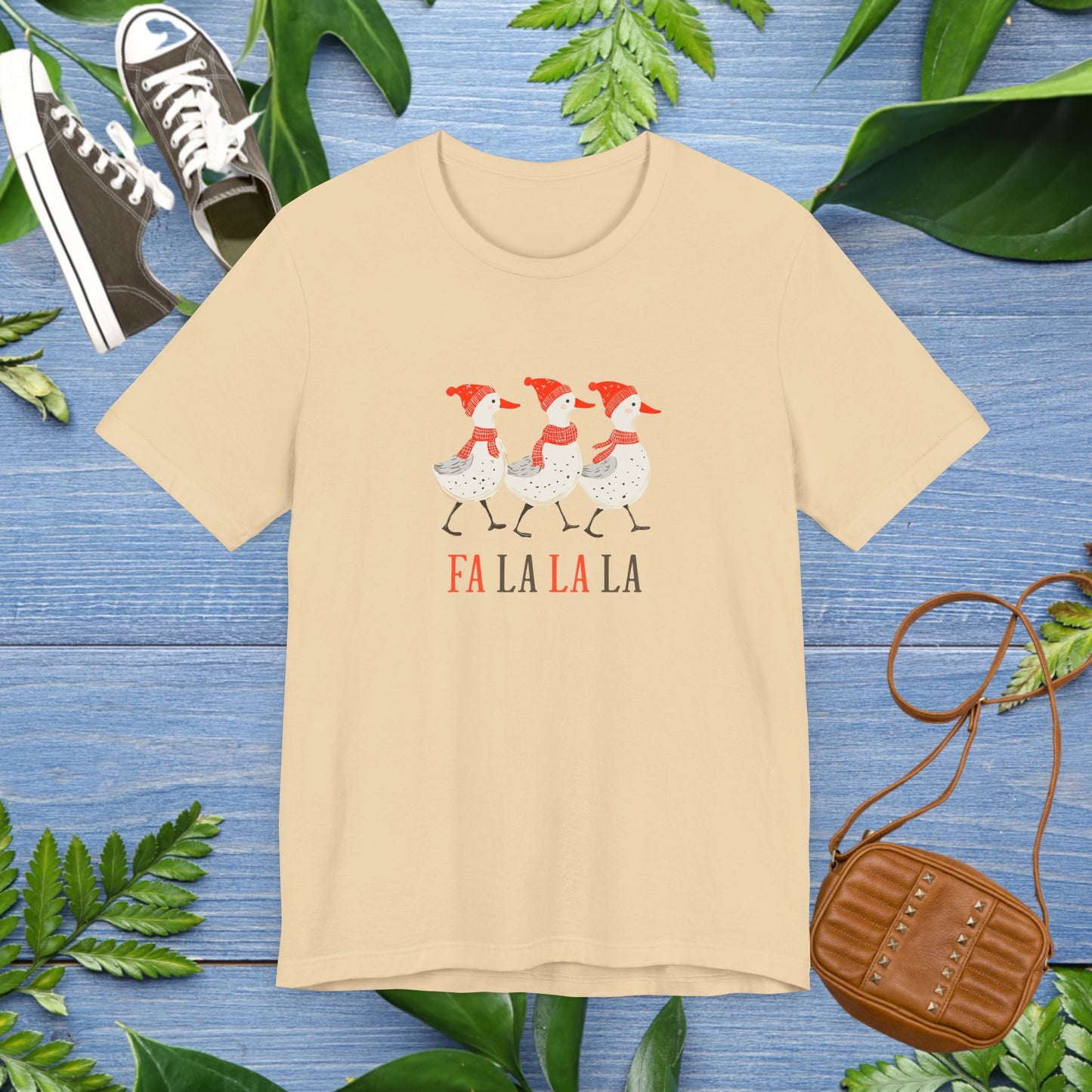 Christmas Ducks Unisex Tee - FALAFALA Design - furevermama