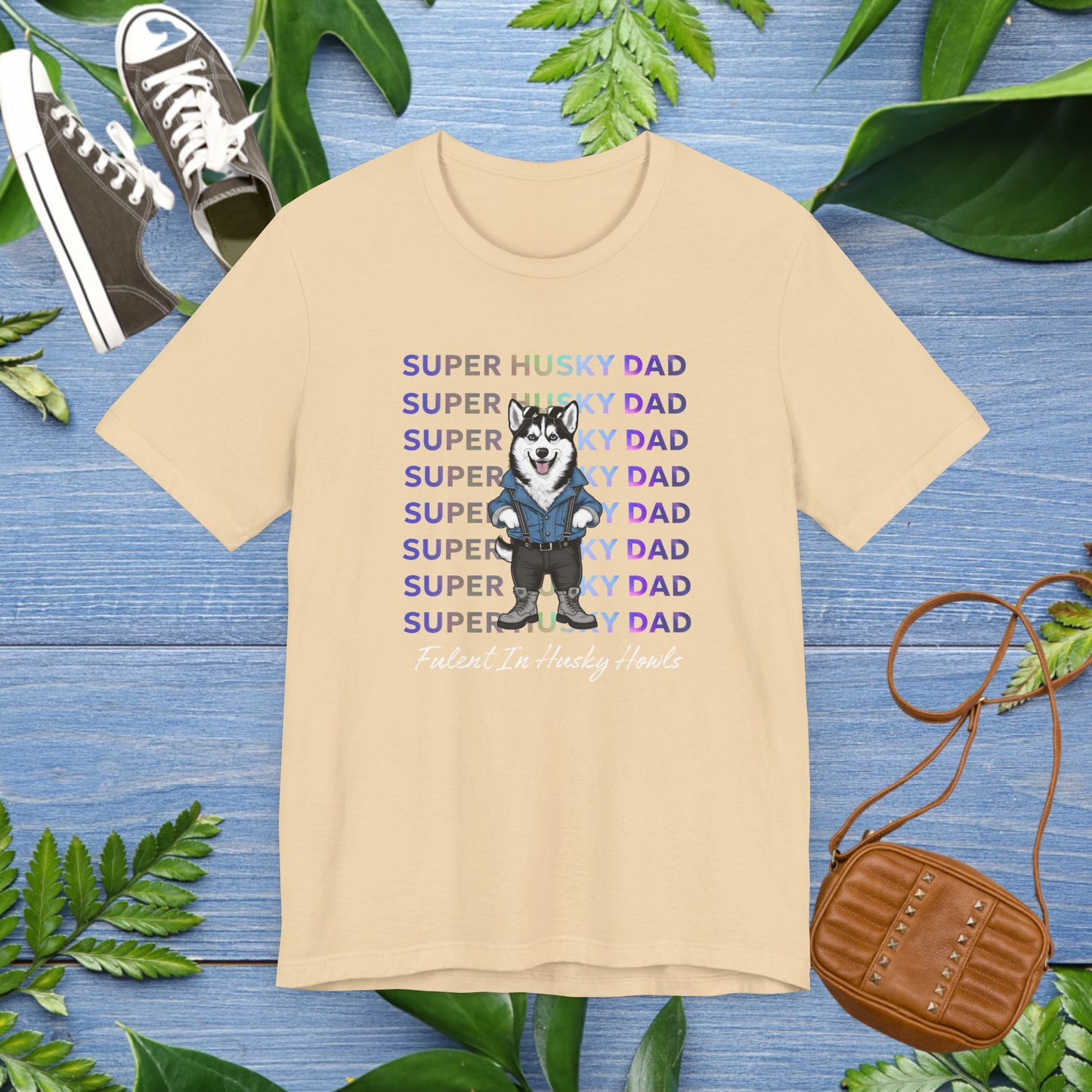 Super Husky Dad T-Shirt - furevermama