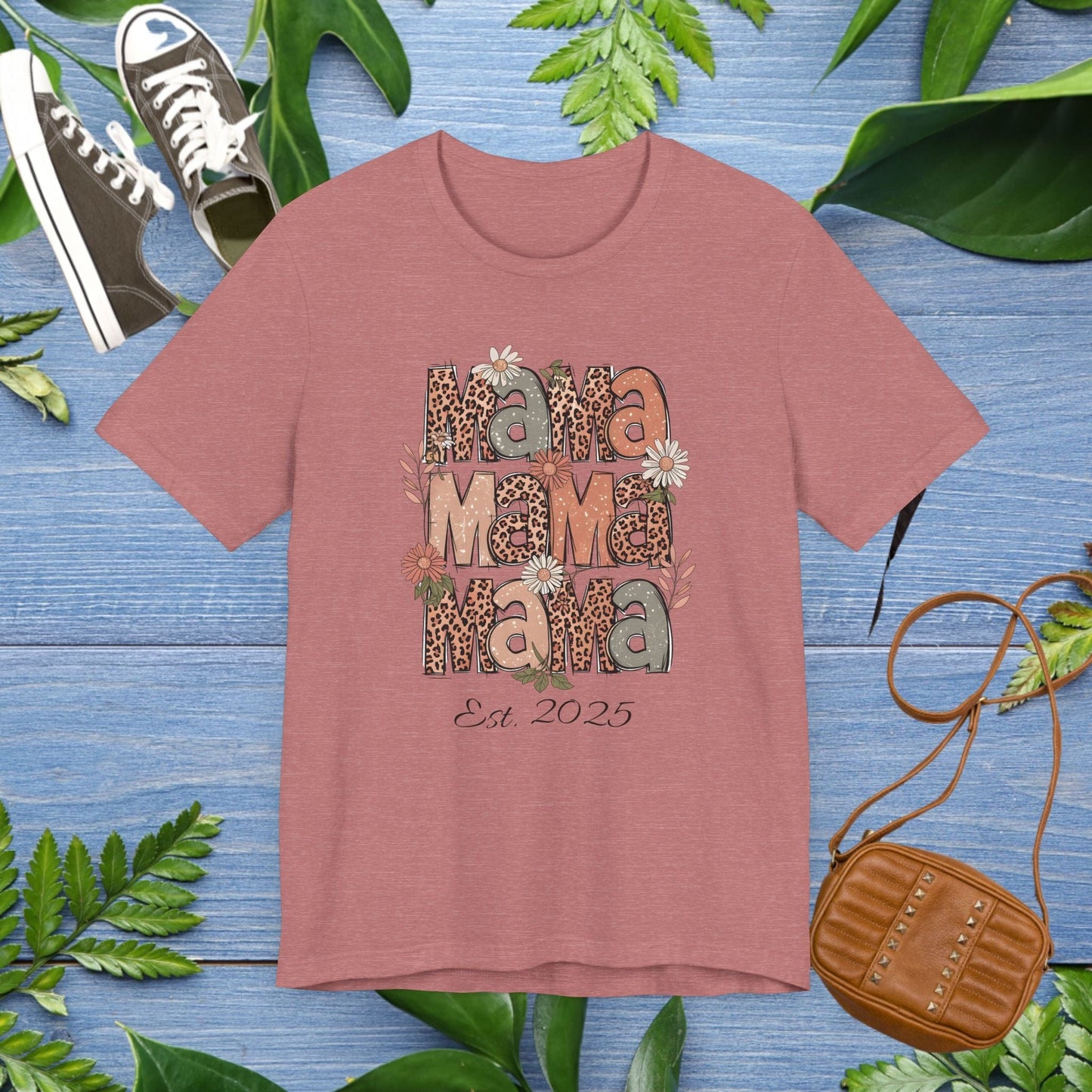 MaMa T-Shirt - Animal Skin Pattern