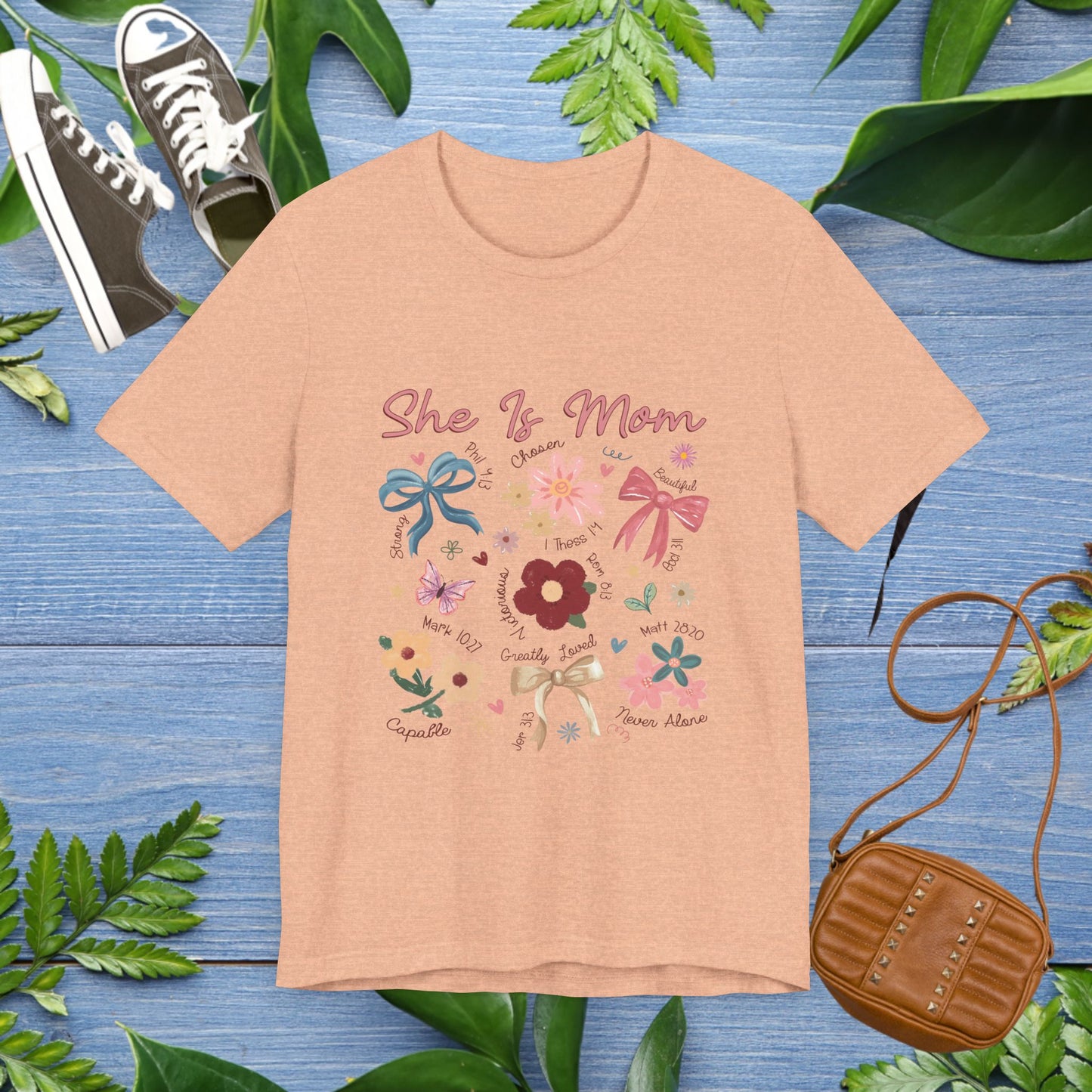 Mom T-Shirt - She is Mom Design