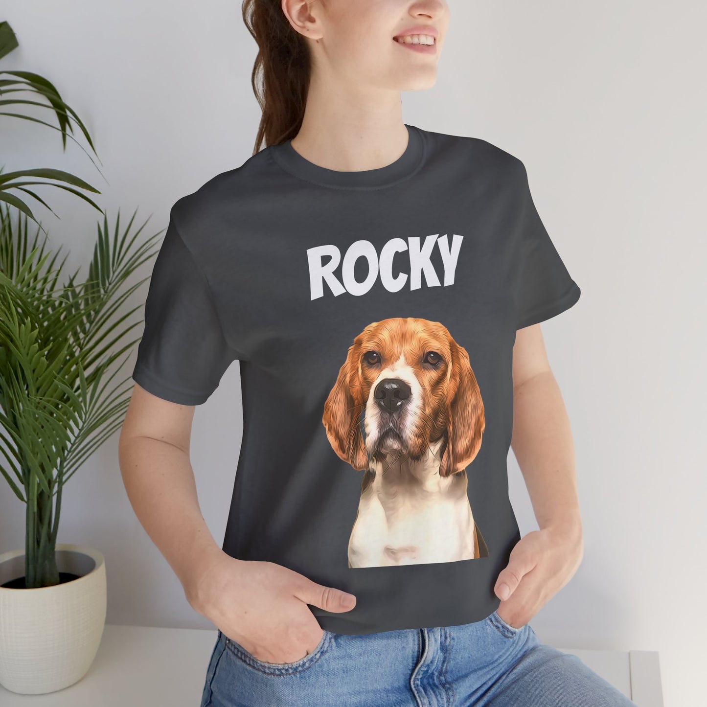 Custom Pet Portrait Unisex T-Shirt - furevermama