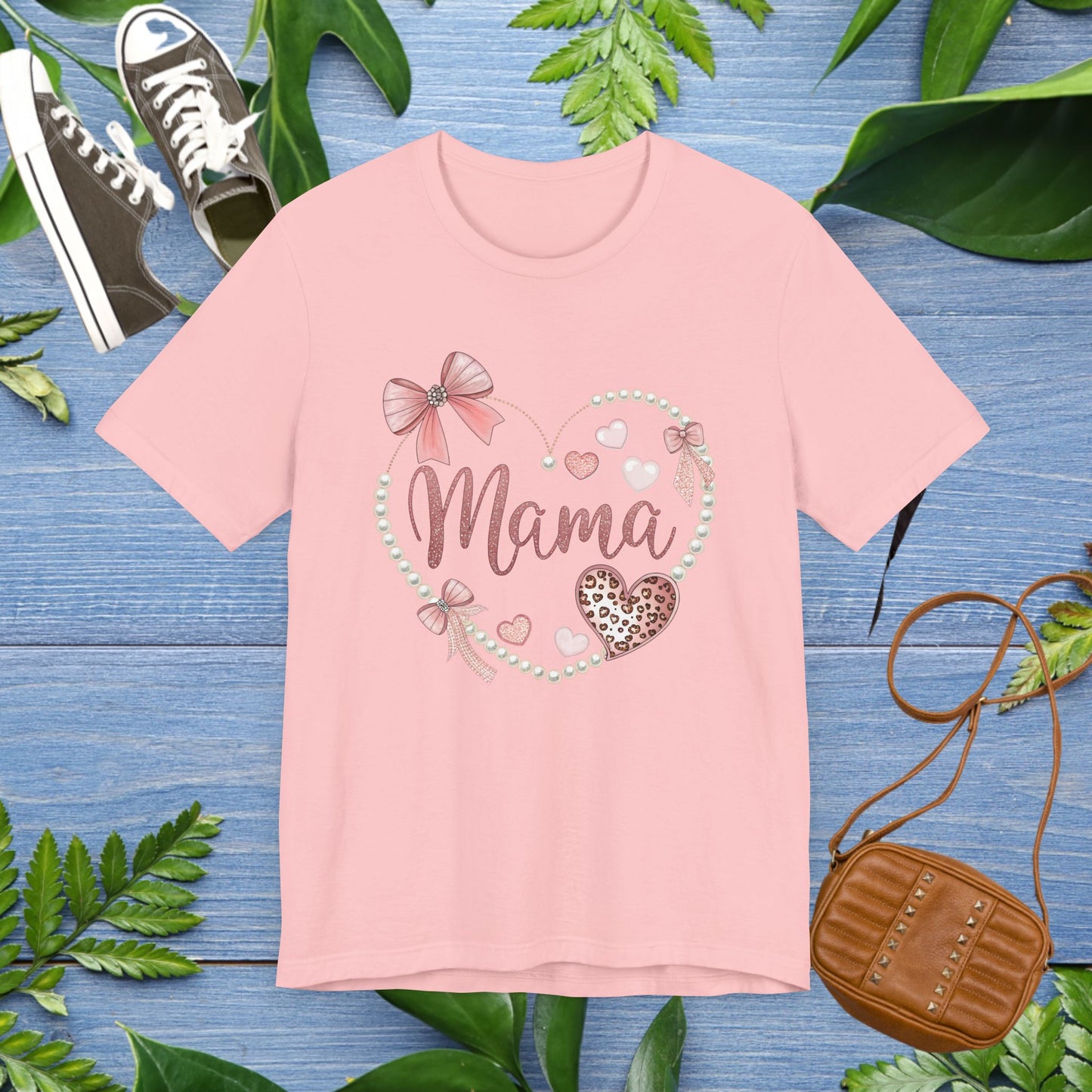 Elegant Pink Mama Tee For Mother's Day