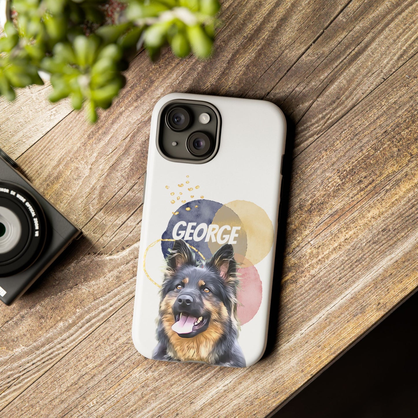 Custom Pet Portrait Phone Case, Watercolor Edition - furevermama