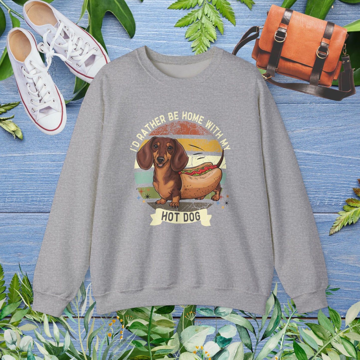 Dachshund Crewneck Sweatshirt - furevermama