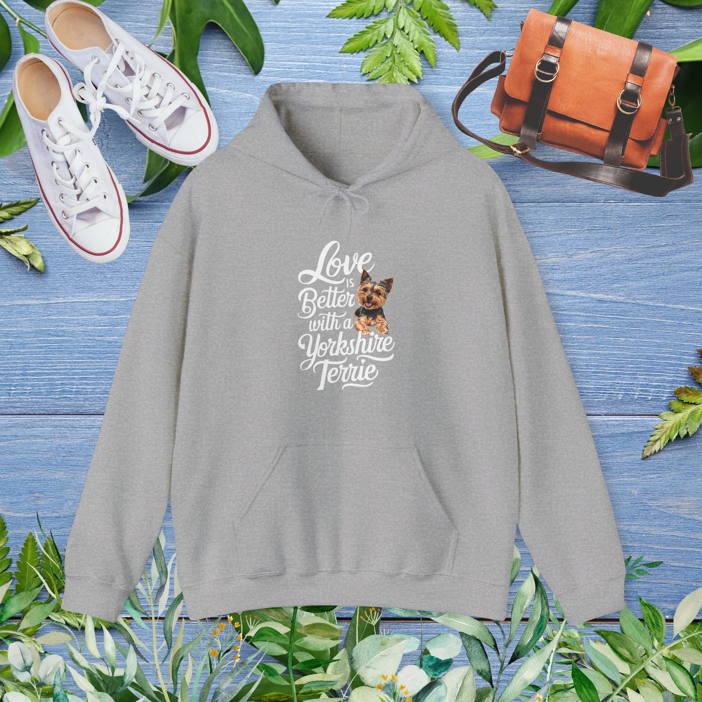 Life Is Better With Terrier Yorkshire Unisex Hoodie - furevermama