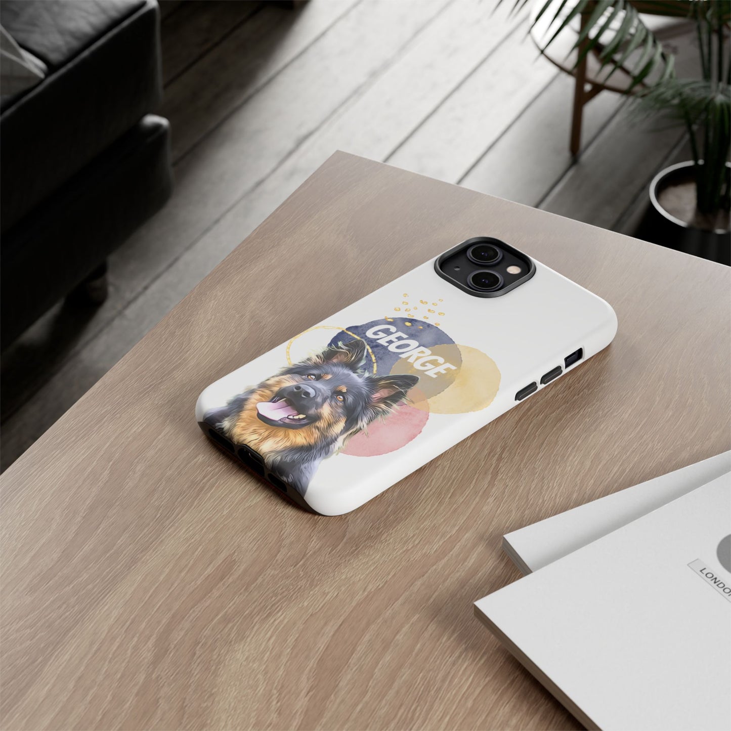 Custom Pet Portrait Phone Case, Watercolor Edition - furevermama