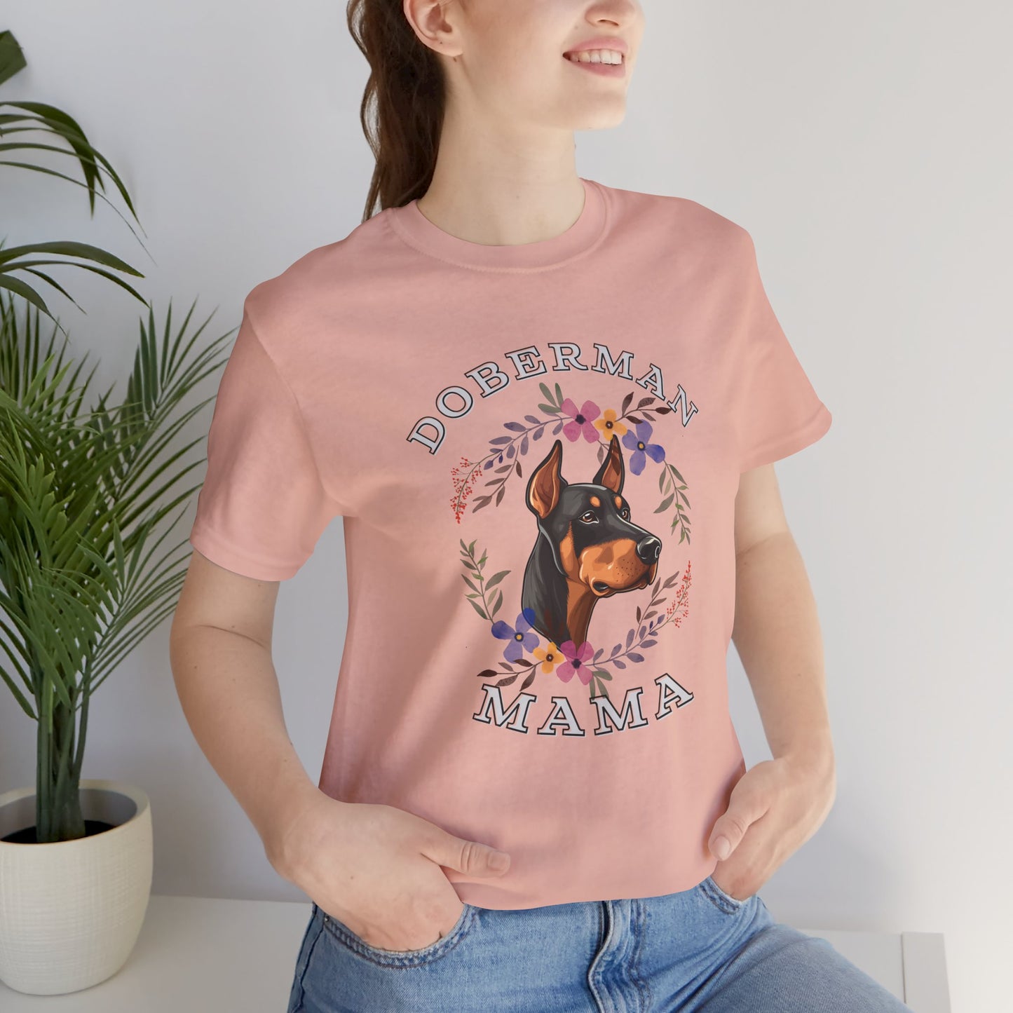 Doberman Mama T-Shirt - furevermama