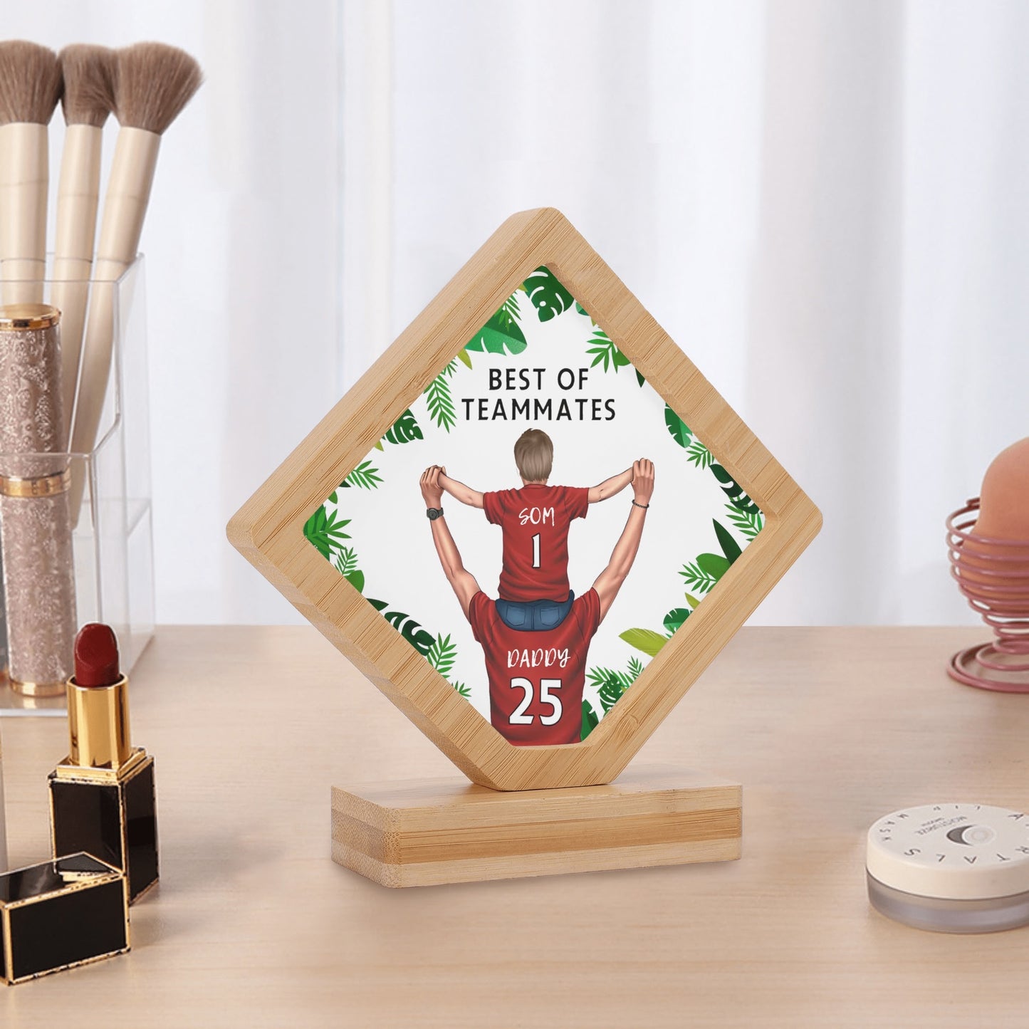 Best of Teamates - Daddy and Son - Home Decoration