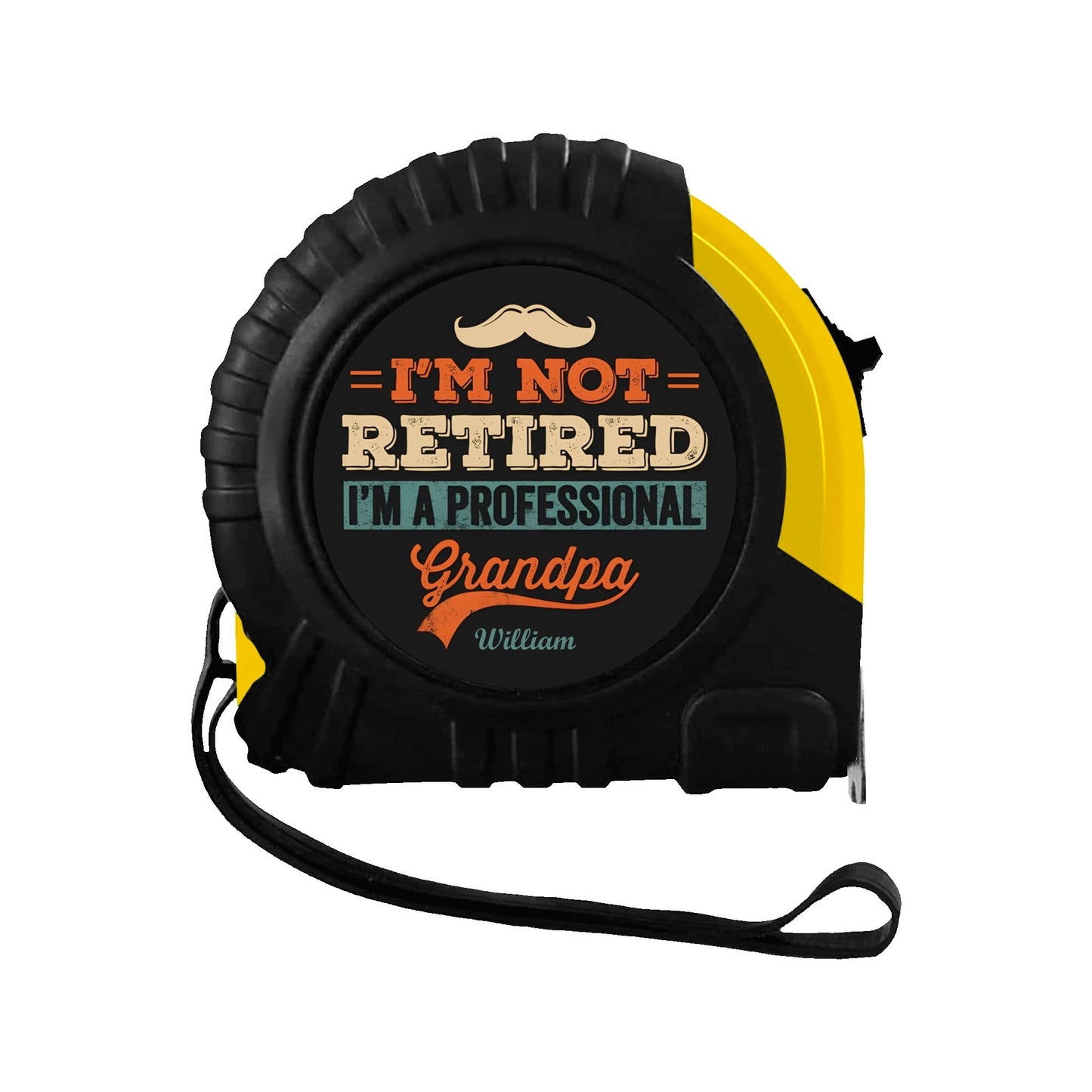 Personalized Tape Measure For Professional Grandpa