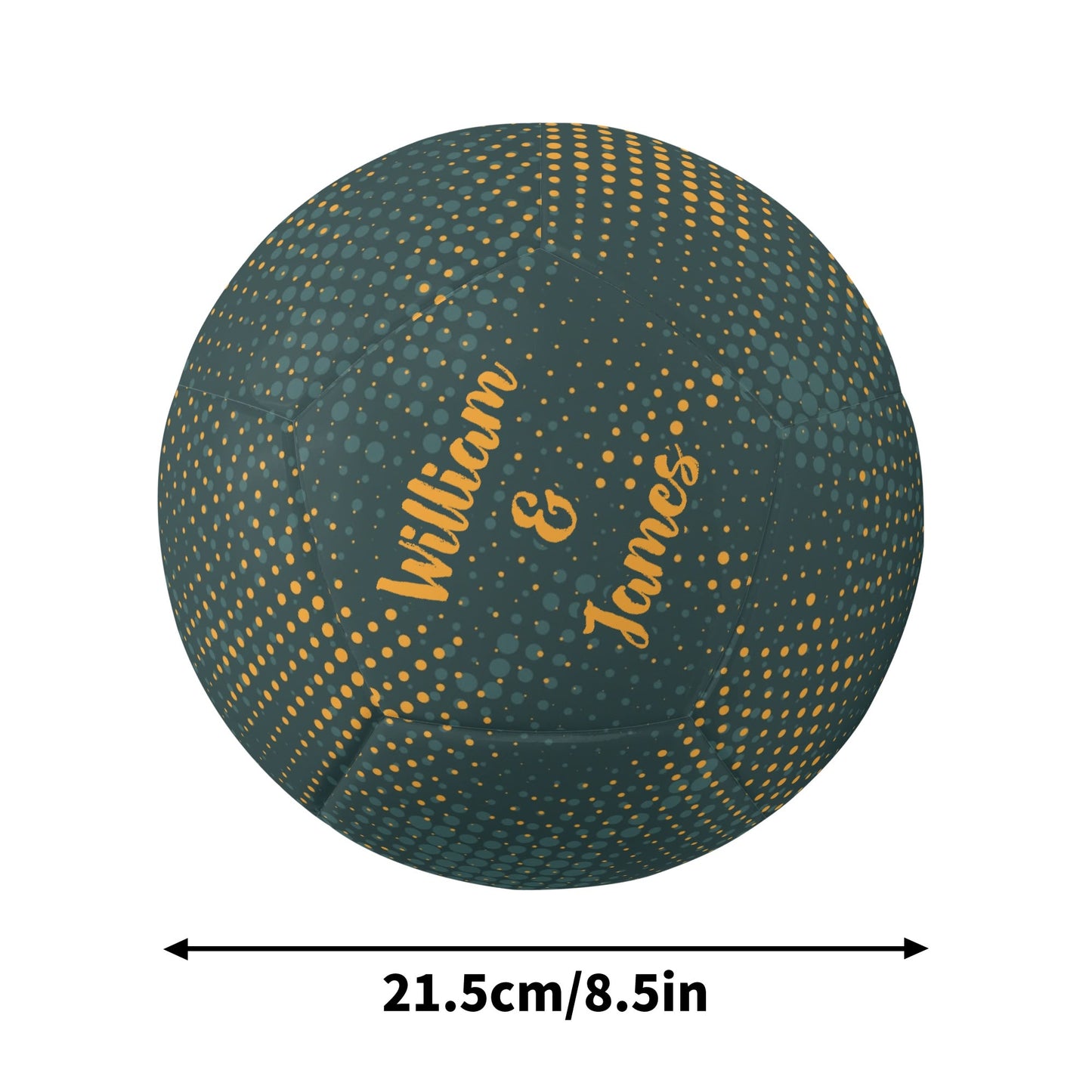 Custom Text Soccer Ball For The Number One Dad