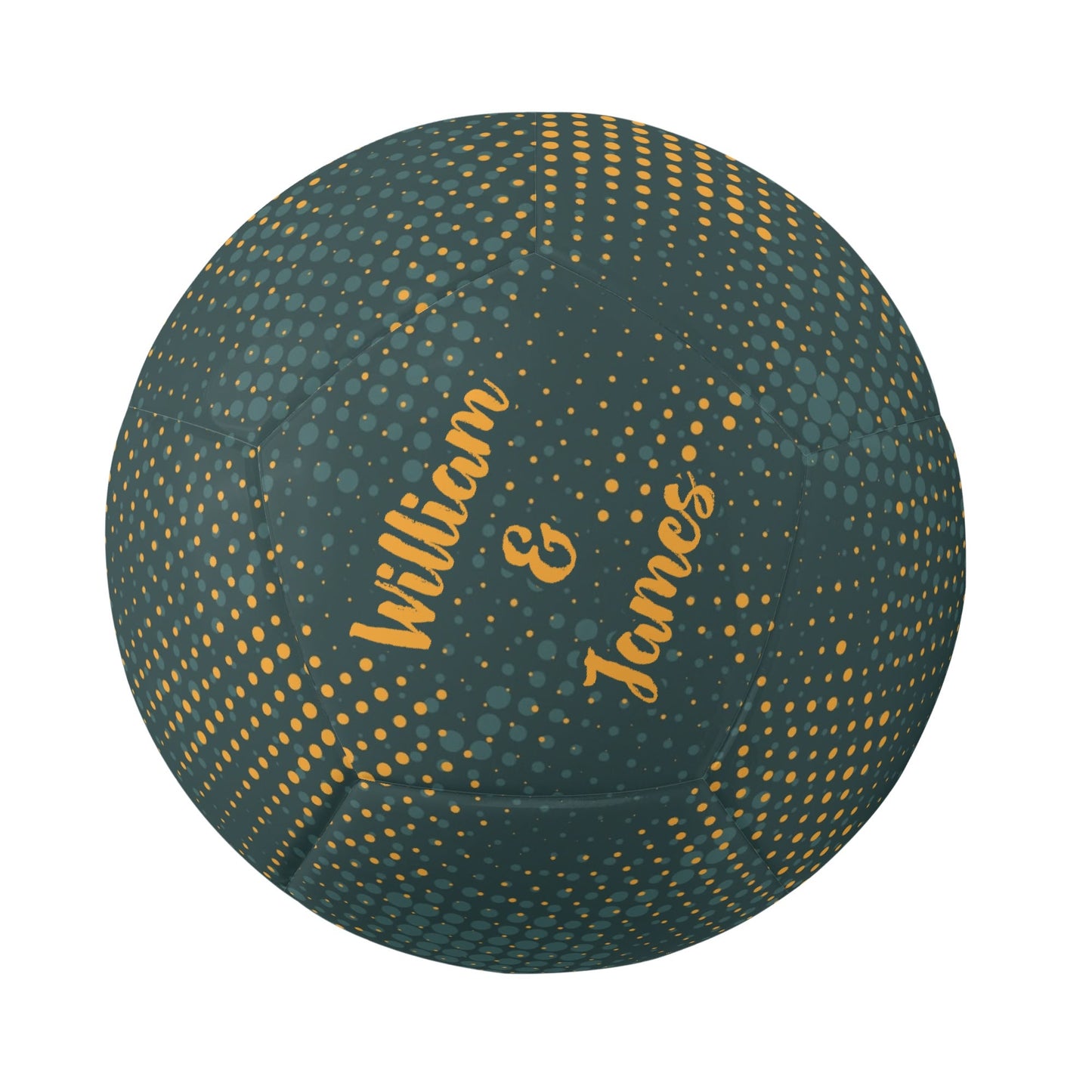 Custom Text Soccer Ball For The Number One Dad
