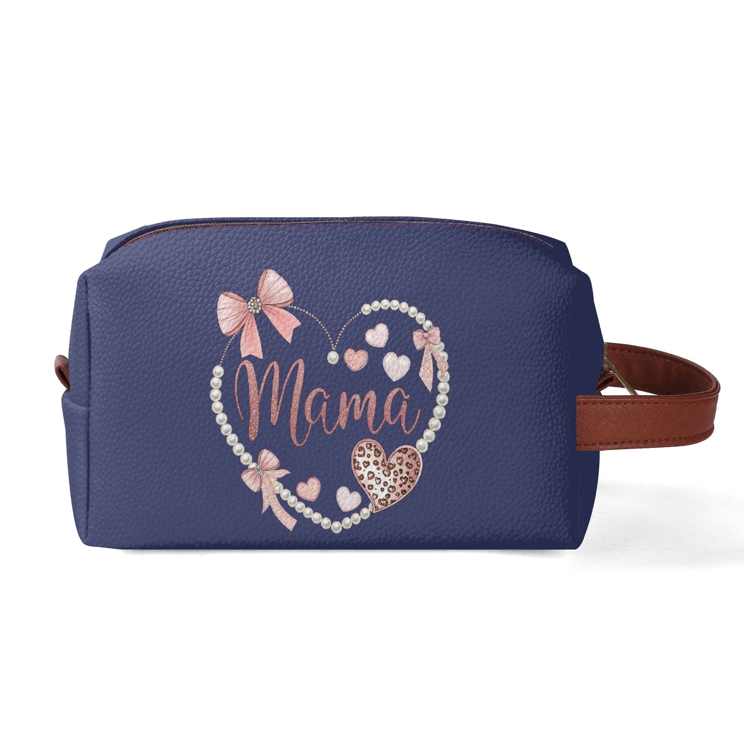 Personalised Name Toilettrie Bag Makeup Organizer for Mama