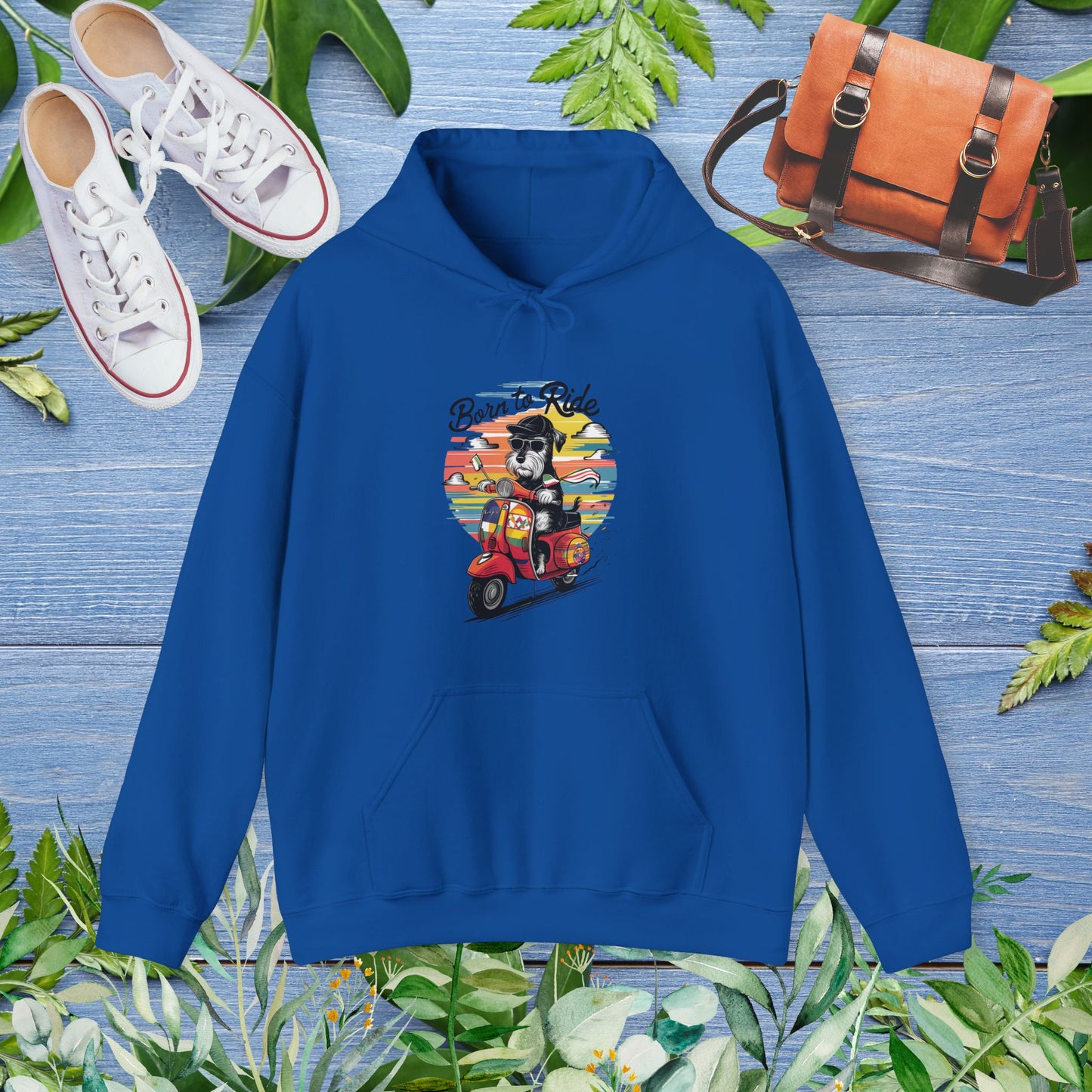 Born To Ride Dog Lover Hoodie - furevermama