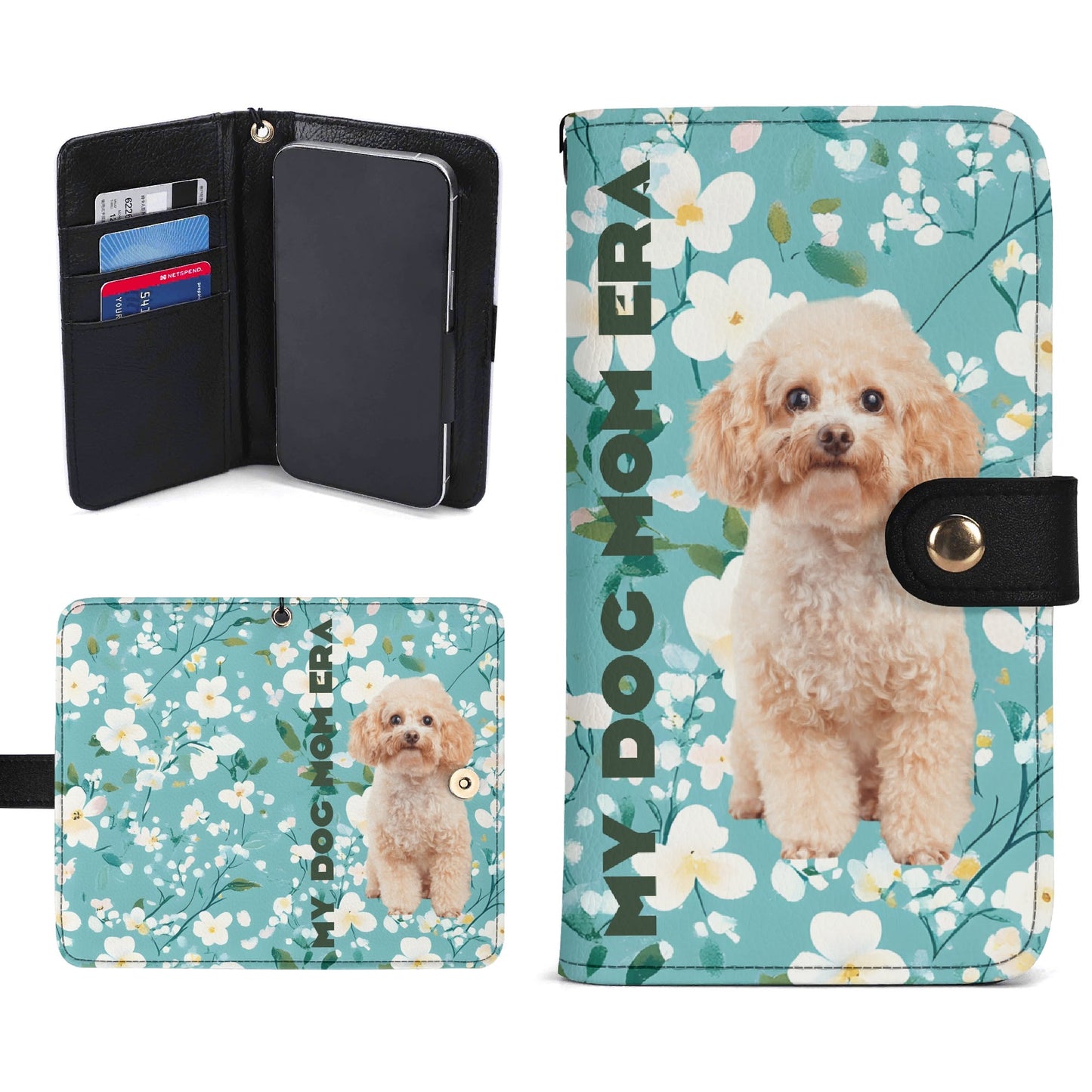 Custom Photo and Text Phone Flip Case Cover