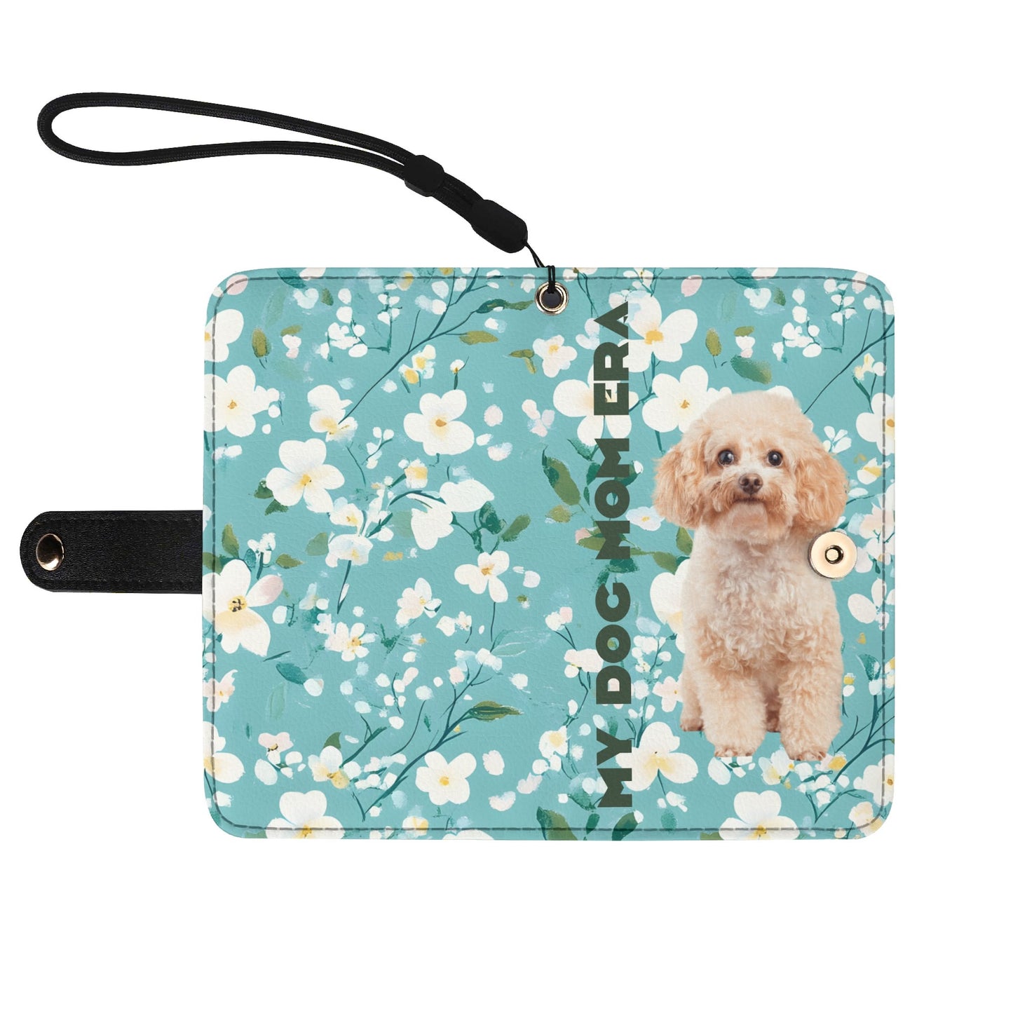 Custom Photo and Text Phone Flip Case Cover