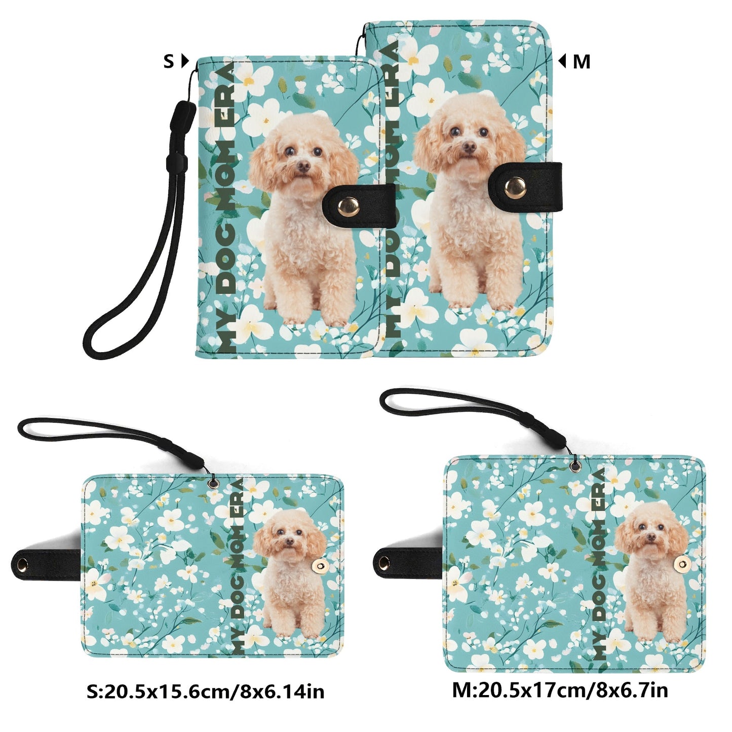 Custom Photo and Text Phone Flip Case Cover