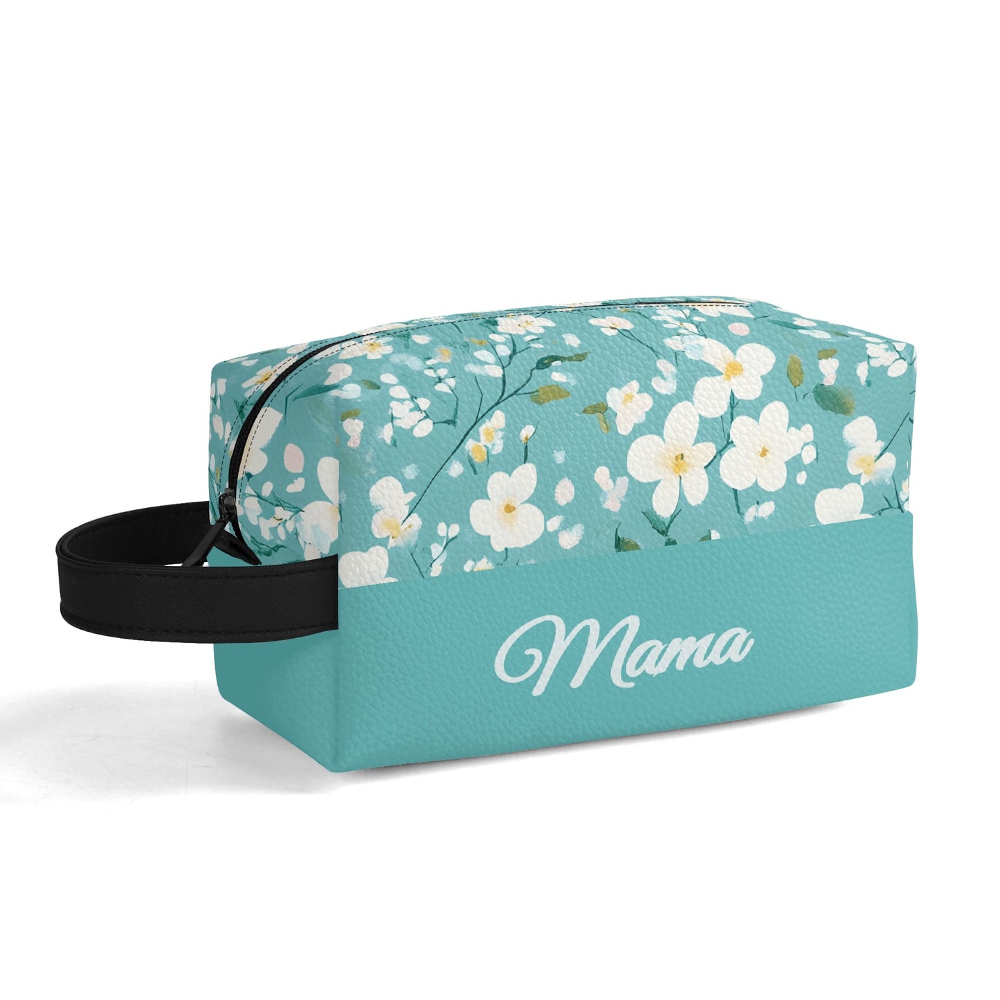 Customized Name Sprint Flower Makeup Organizer - furevermama
