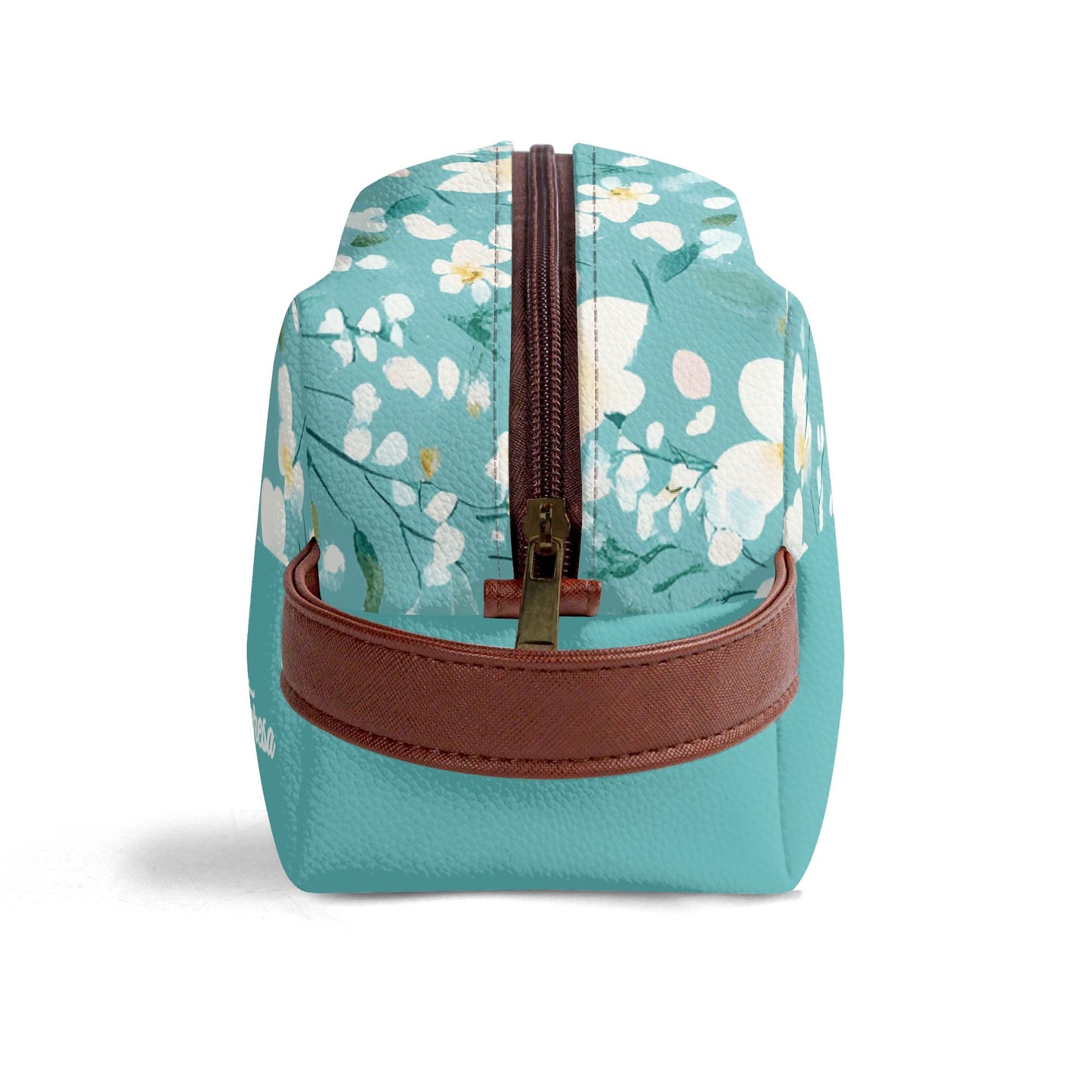 Customized Name Sprint Flower Makeup Organizer - furevermama