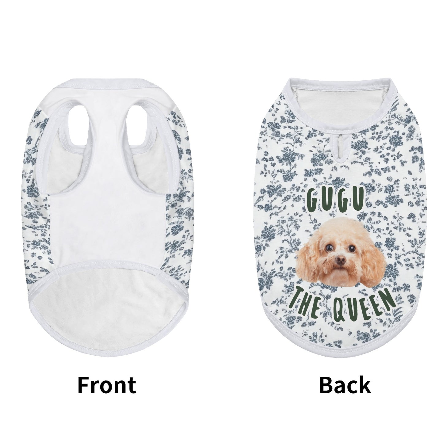 Animal Print Pet Shirt Clothing for Small Medium Dogs Cats
