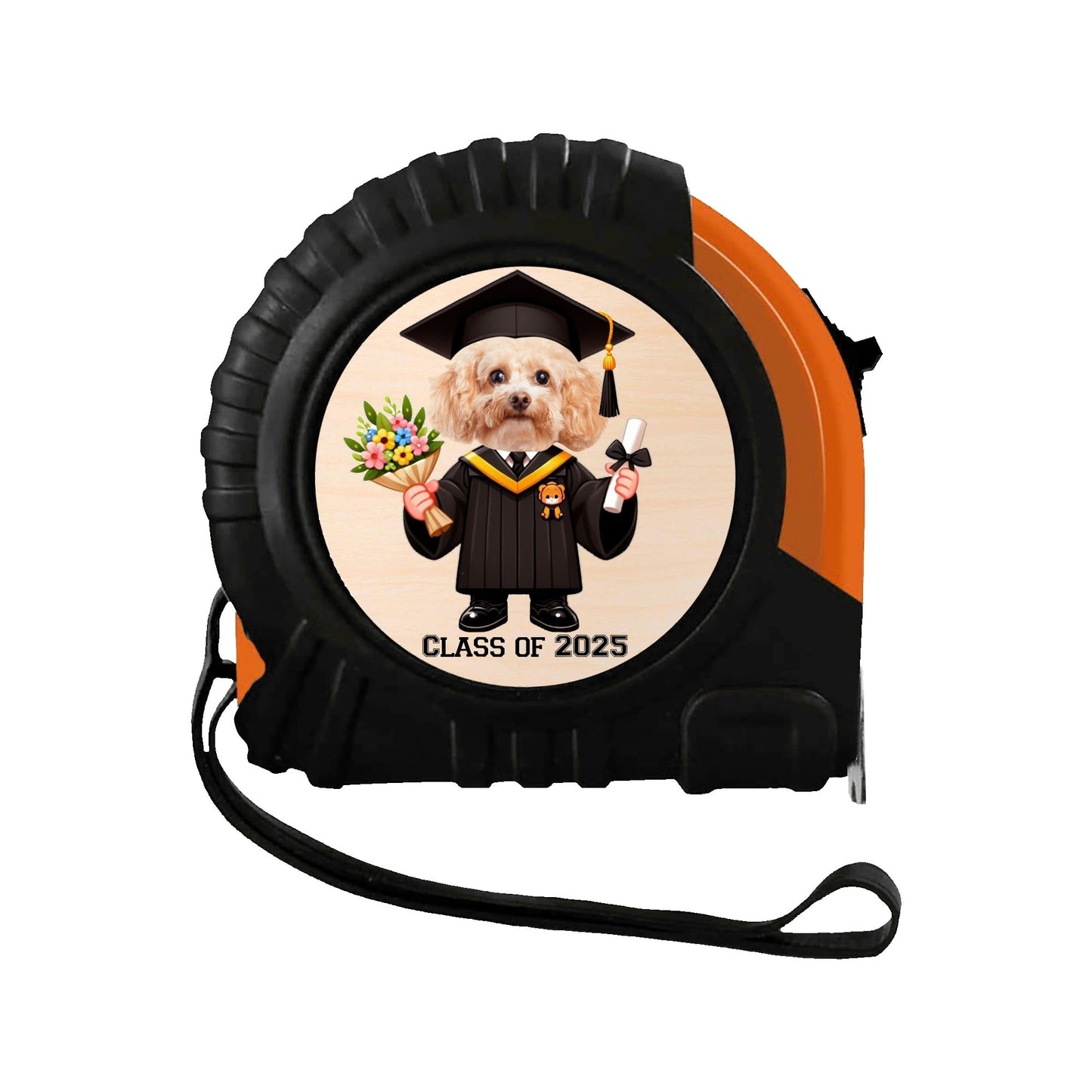 Personalized Tape Measure For Pet Lovers And Graduates
