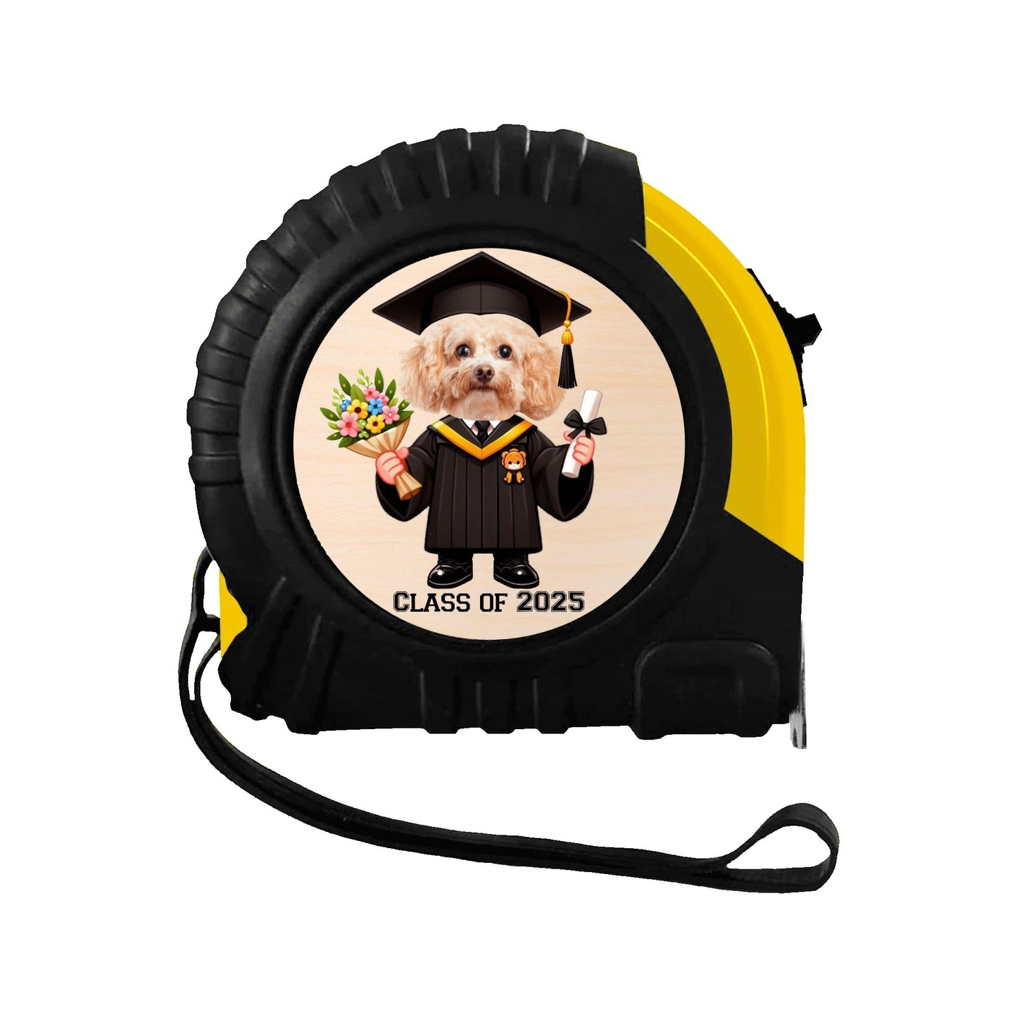 Personalized Tape Measure For Pet Lovers And Graduates