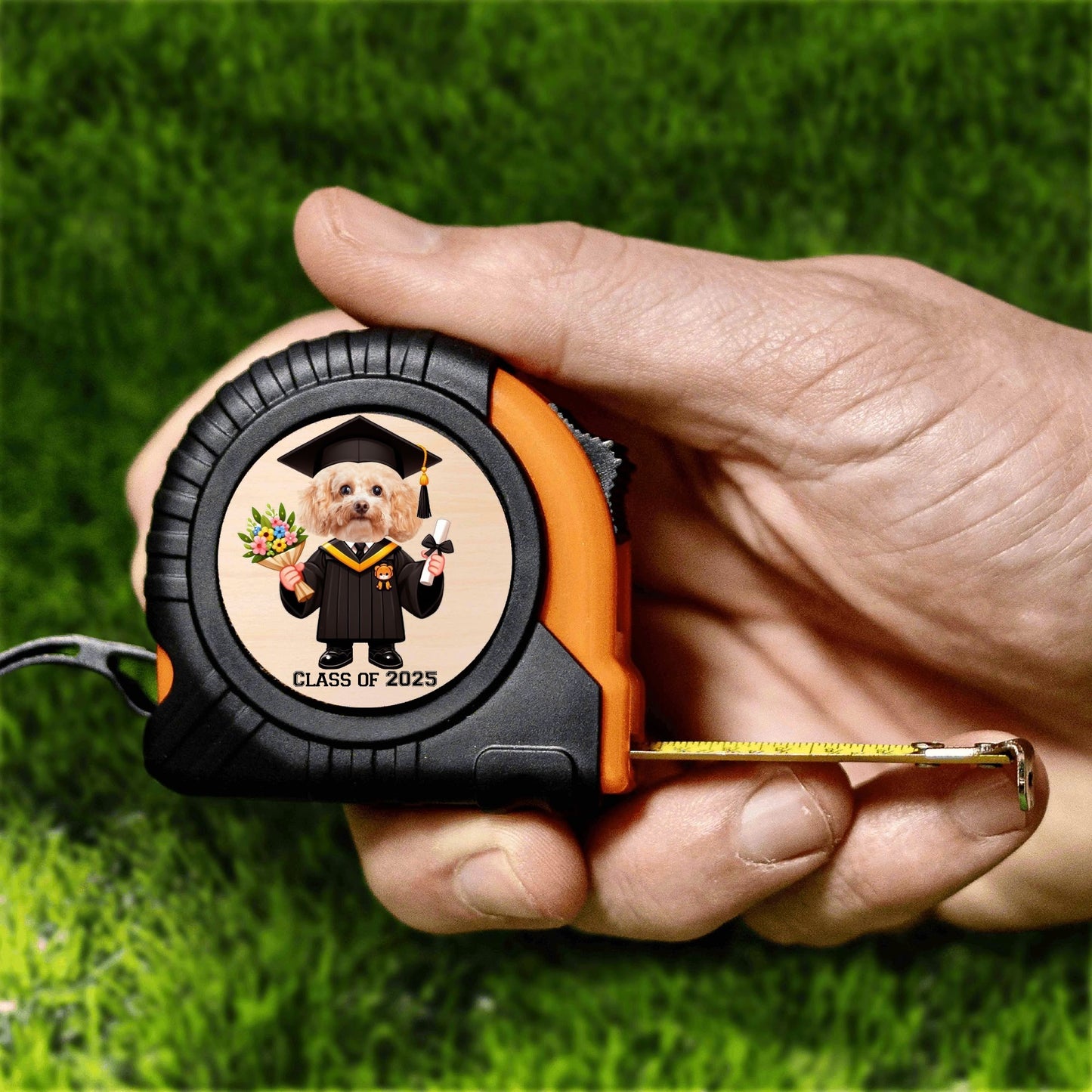 Personalized Tape Measure For Pet Lovers And Graduates