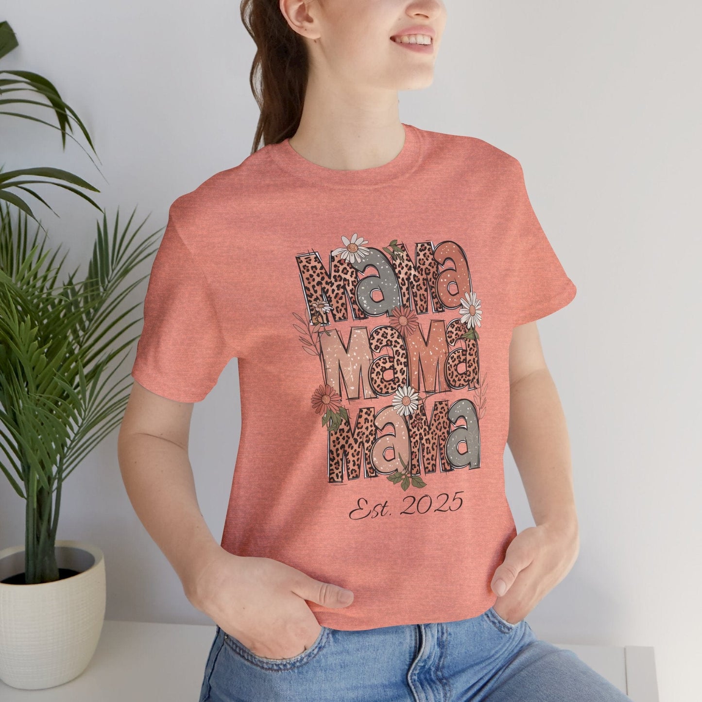 Mama Personalized Est Year T-Shirt