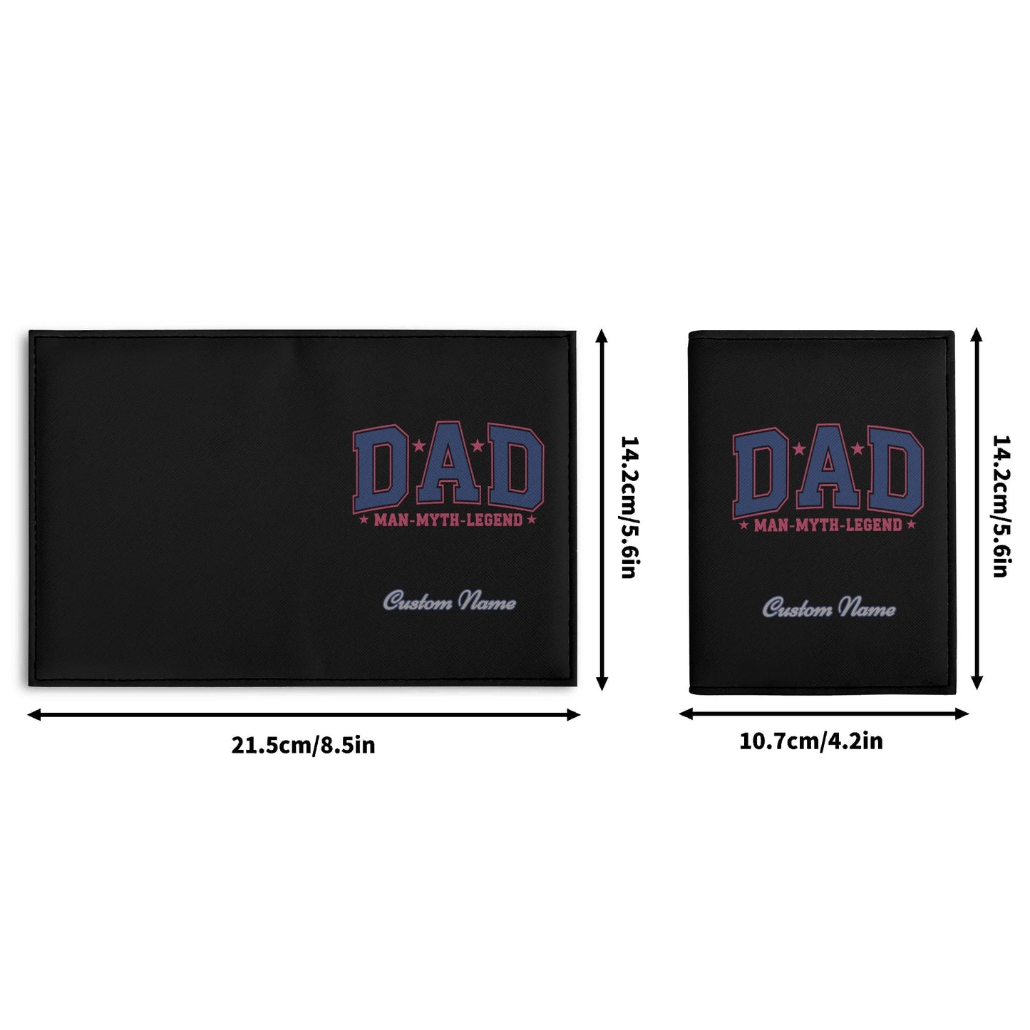 Dad The Legend Custom Passport Holder