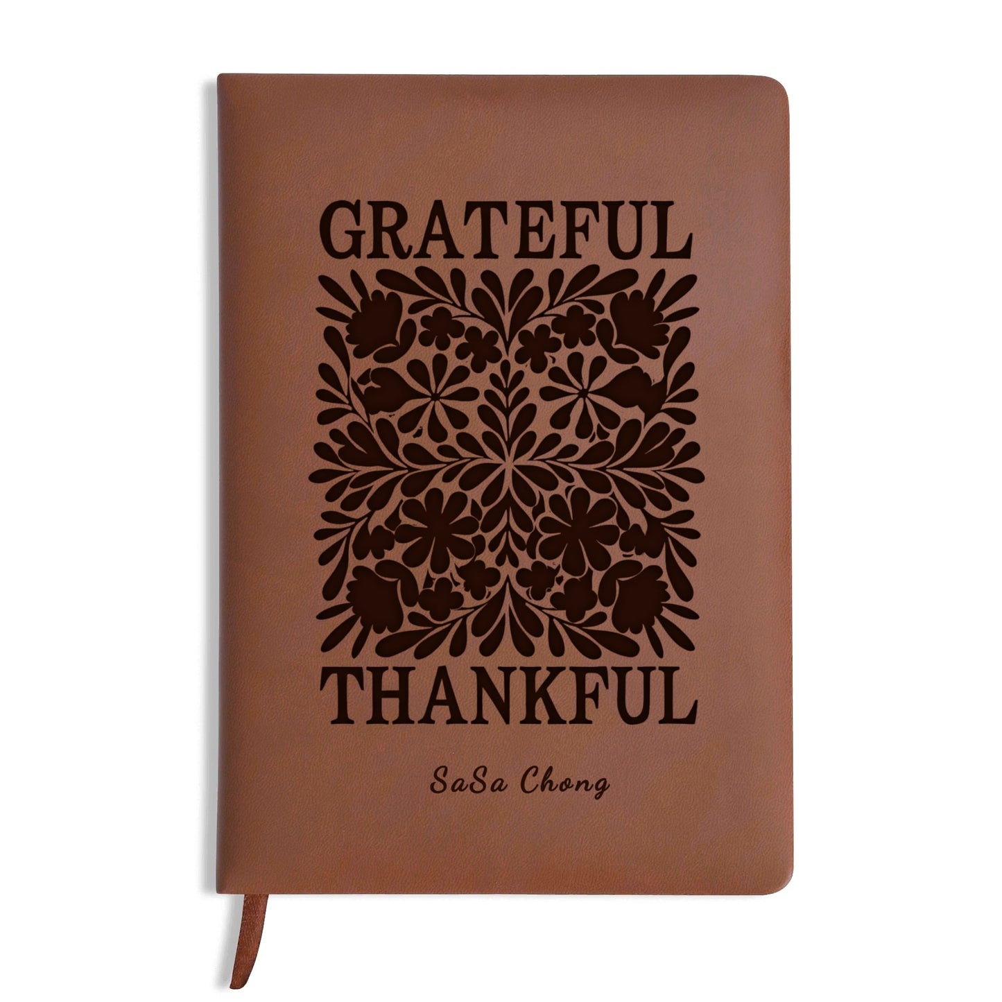 Quote For Christian / Motivation - Engraved Brown Notebook Custom Journals Diary Gift for Friends Family