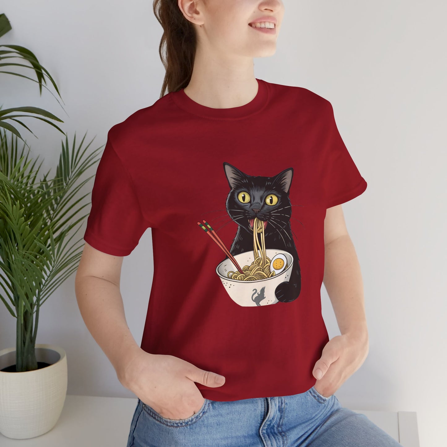 Cat Eating My Ramen T-Shirt - furevermama