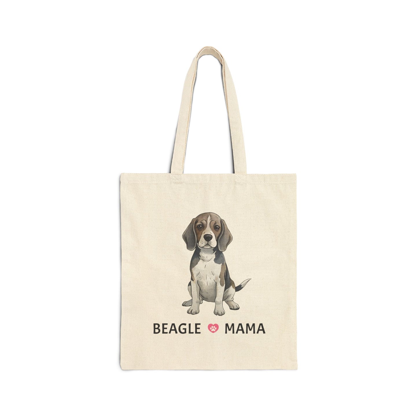 Tote Bag - Beagle Loves Mama - furevermama