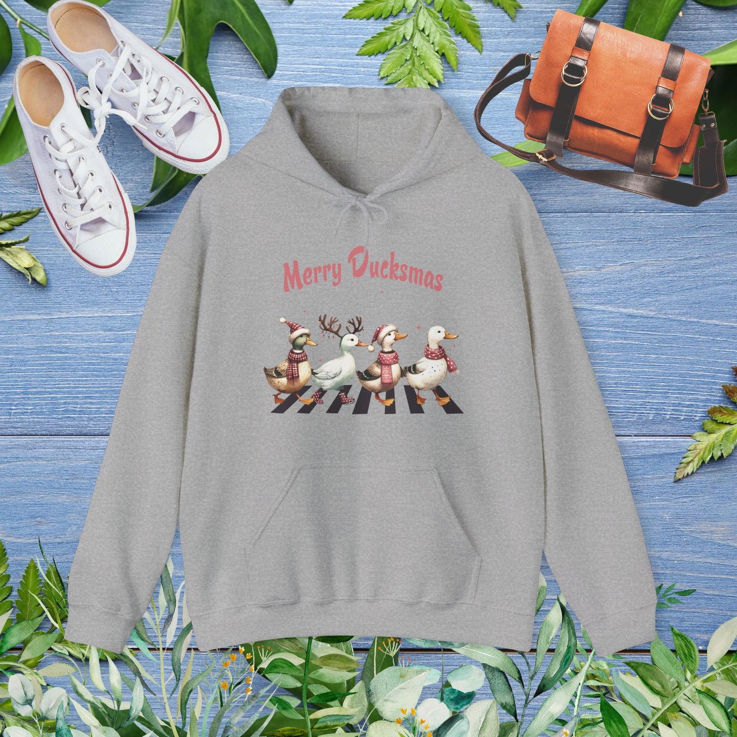 Merry Ducksmas Hoodie Sweatshirt - furevermama