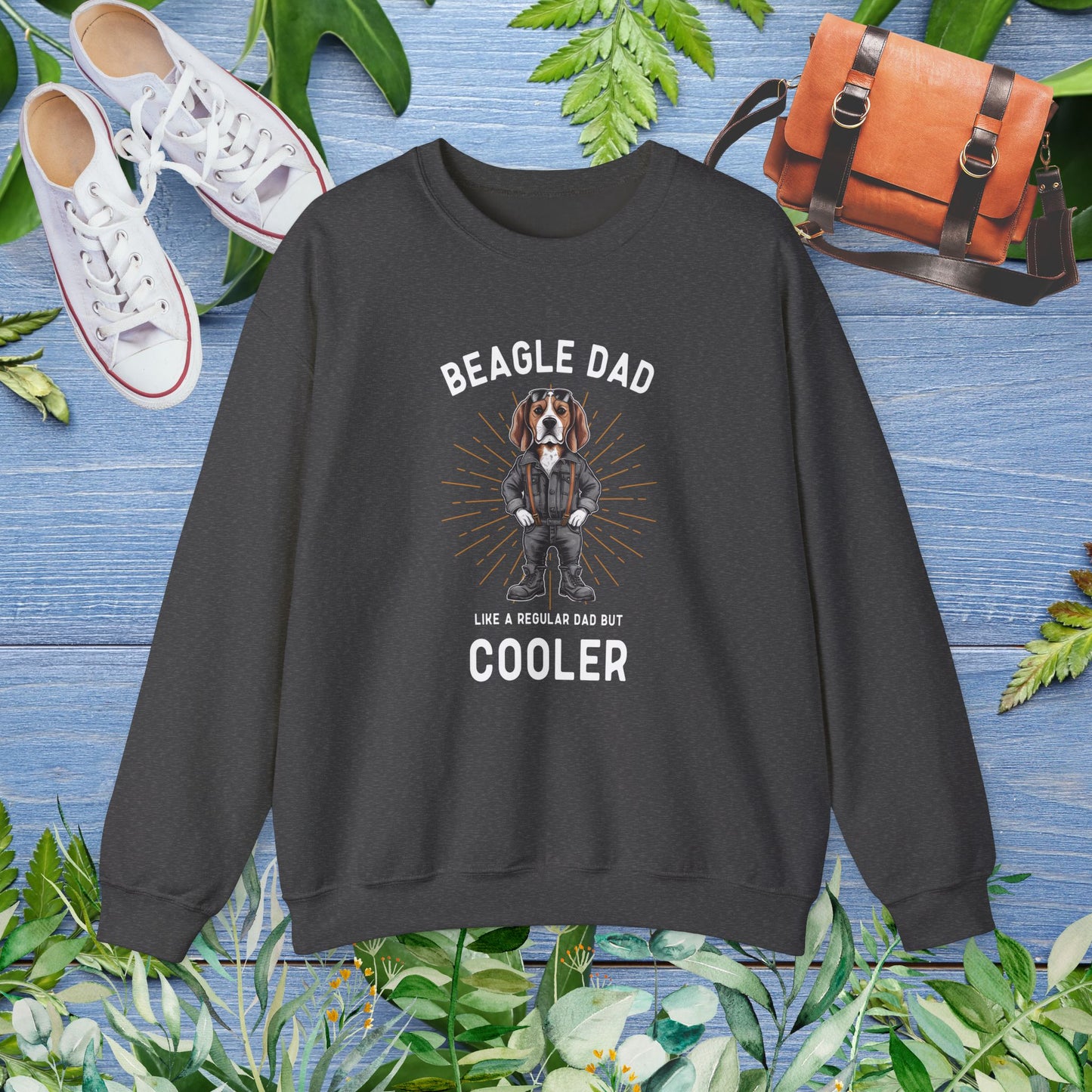 Cooler Beagle Dad Sweatshirt - furevermama