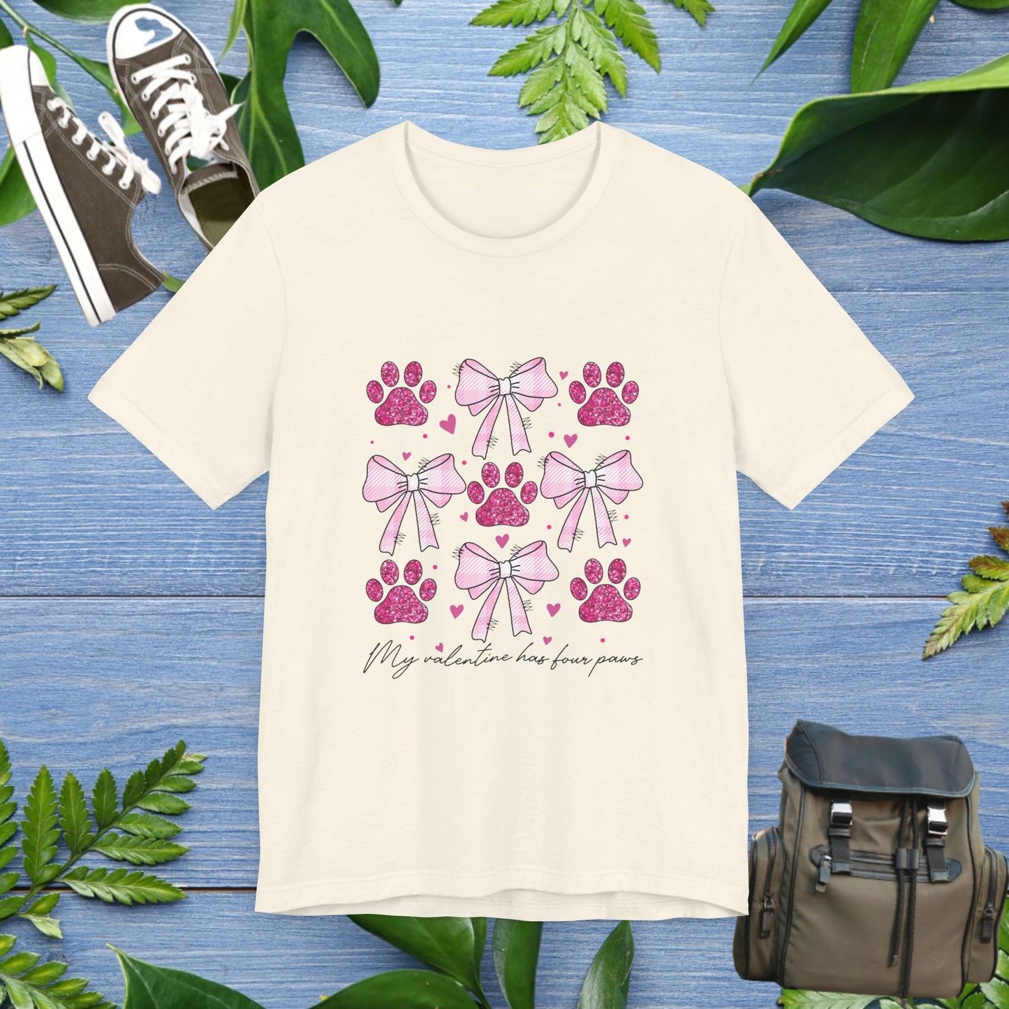 My Valentine Has Four Paws T-Shirt - furevermama
