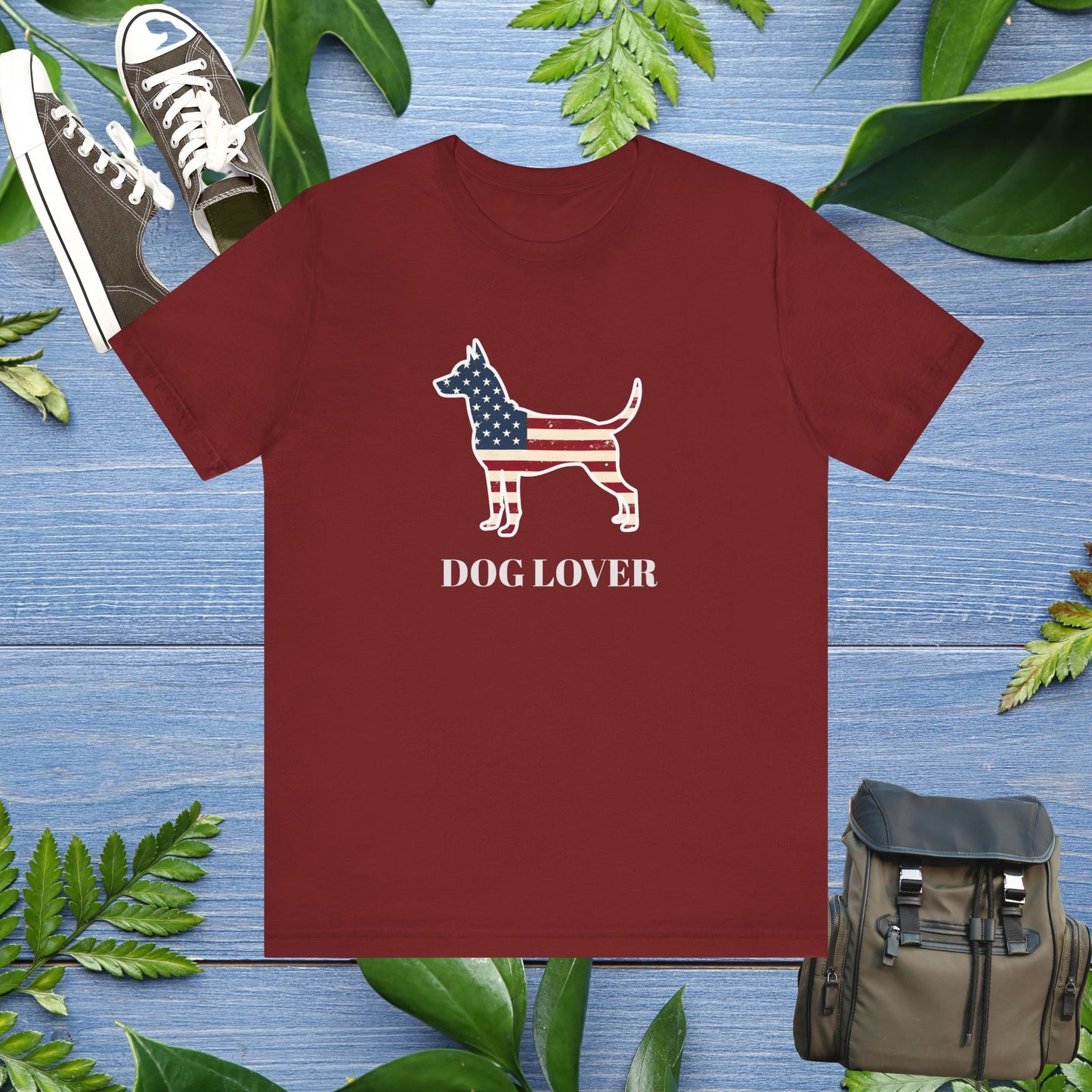 USA Dog Lover Unisex T-Shirt - furevermama