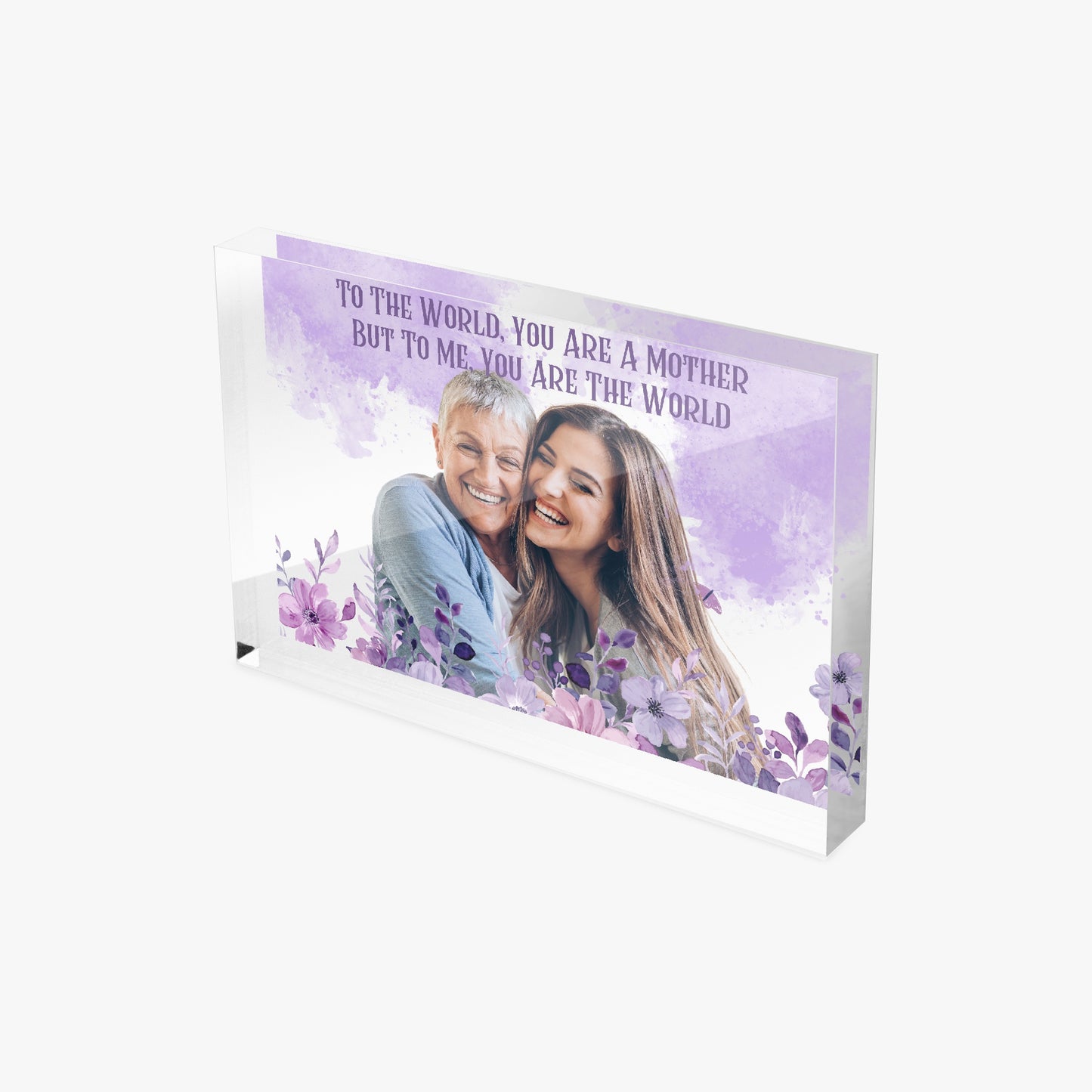 Custom Acrylic Photo Block - furevermama