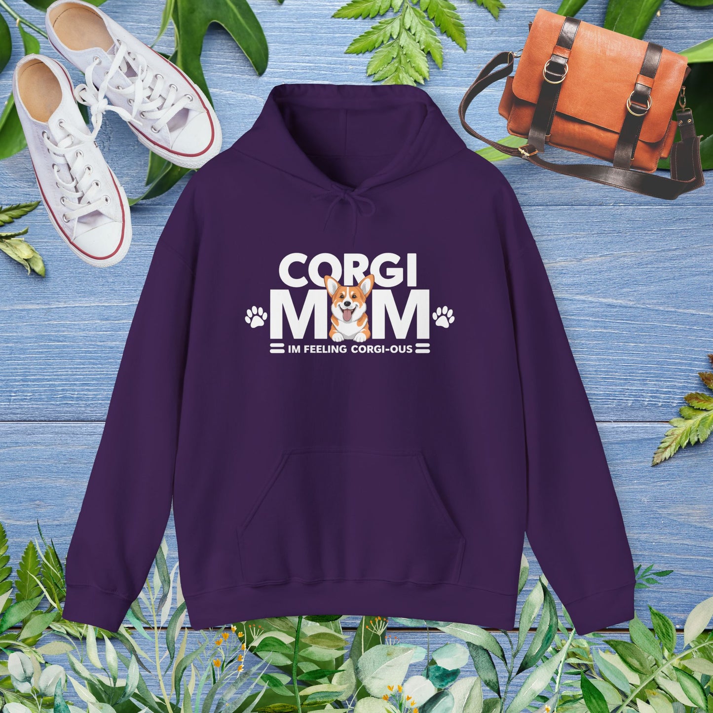 Corgi Mom Unisex Hoodie - furevermama