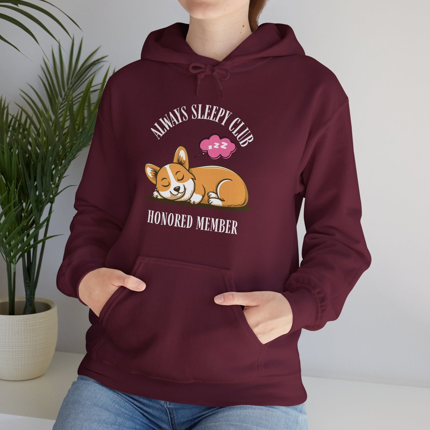 Always Sleepy Club Honored Member Unisex Hoodies - furevermama